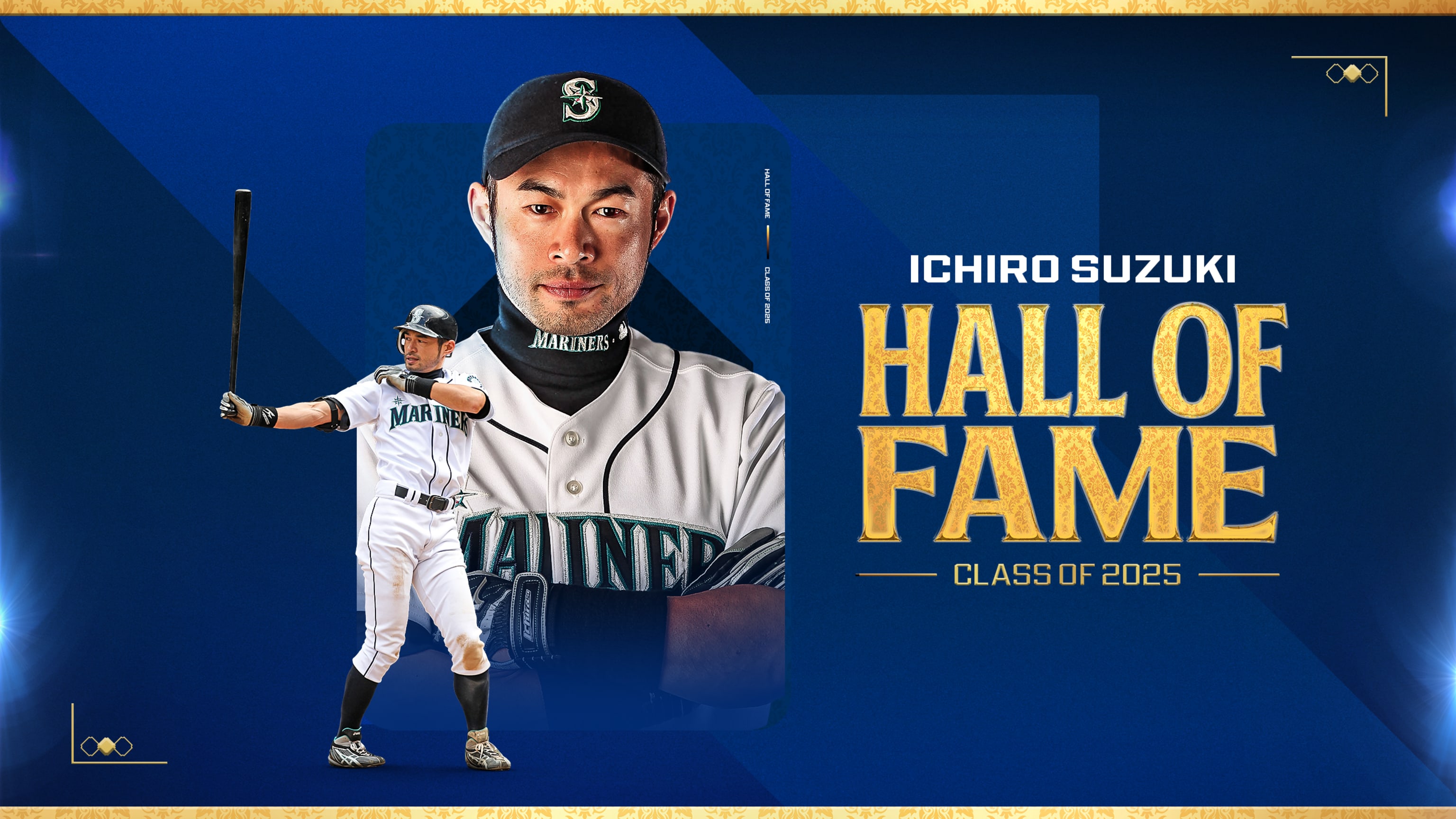 Ichiro is a member of the 2025 Hall of Fame class