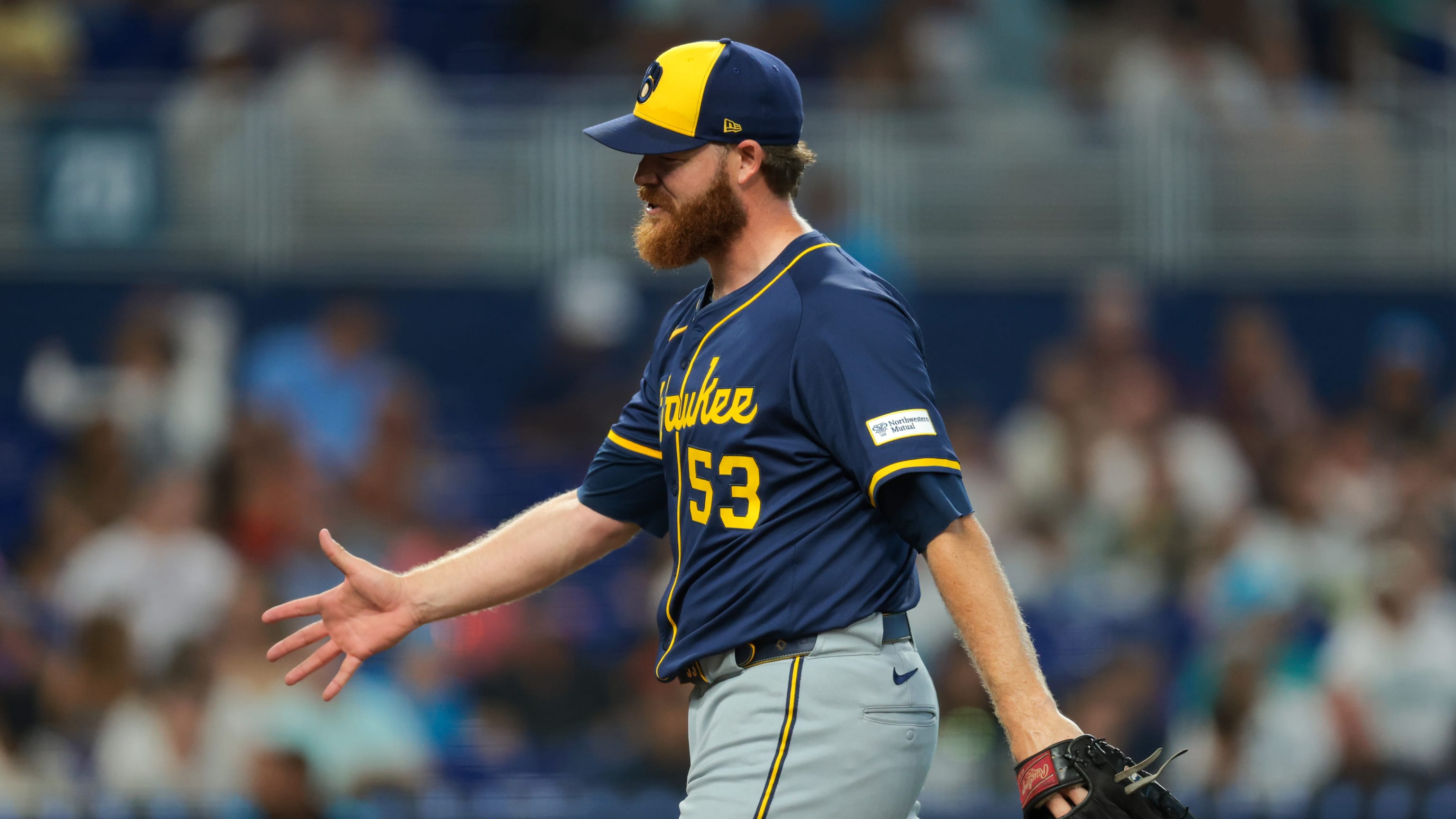 Brandon Woodruff K's eight in 2025 debut