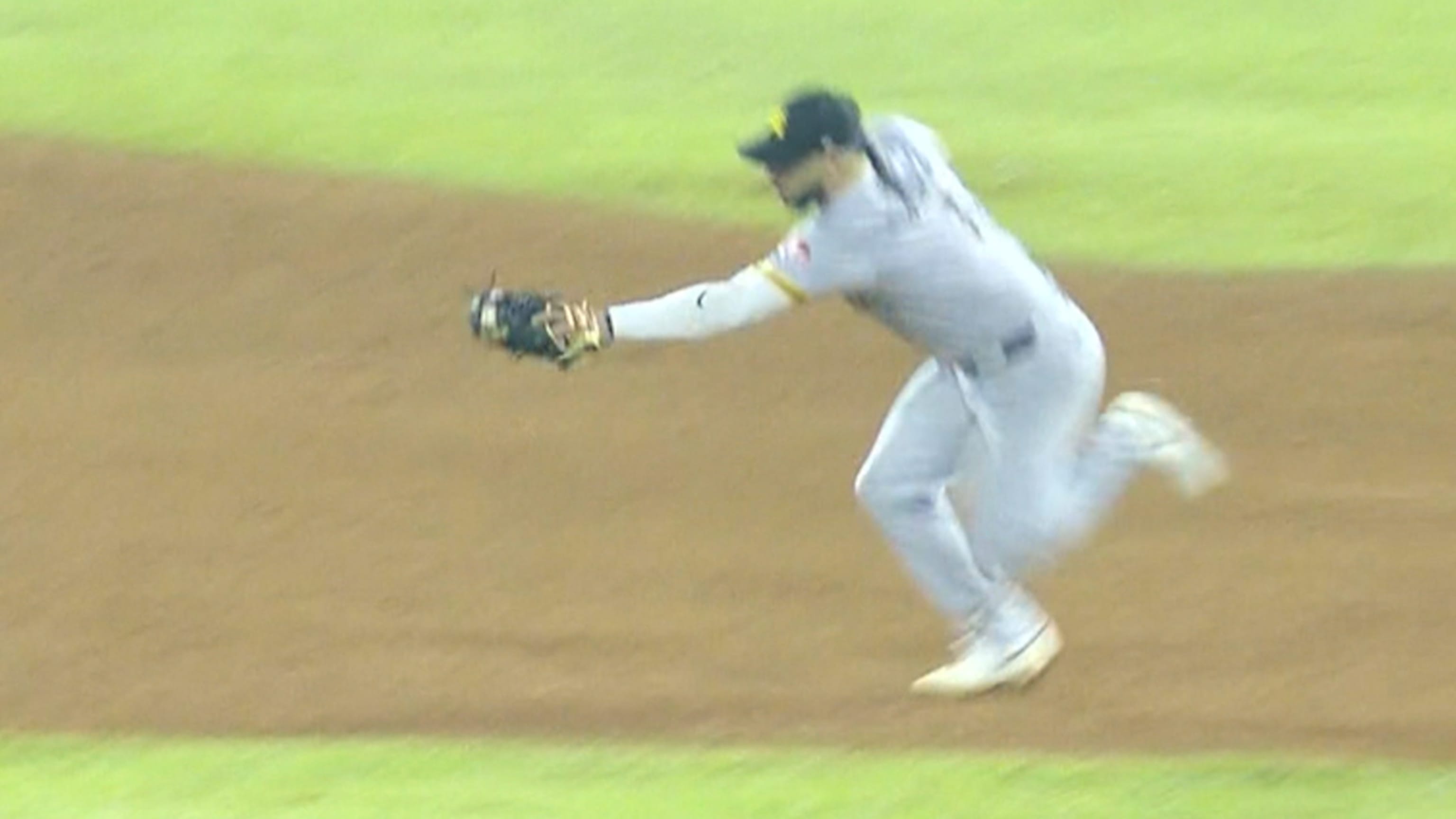 José Caballero's nice play 