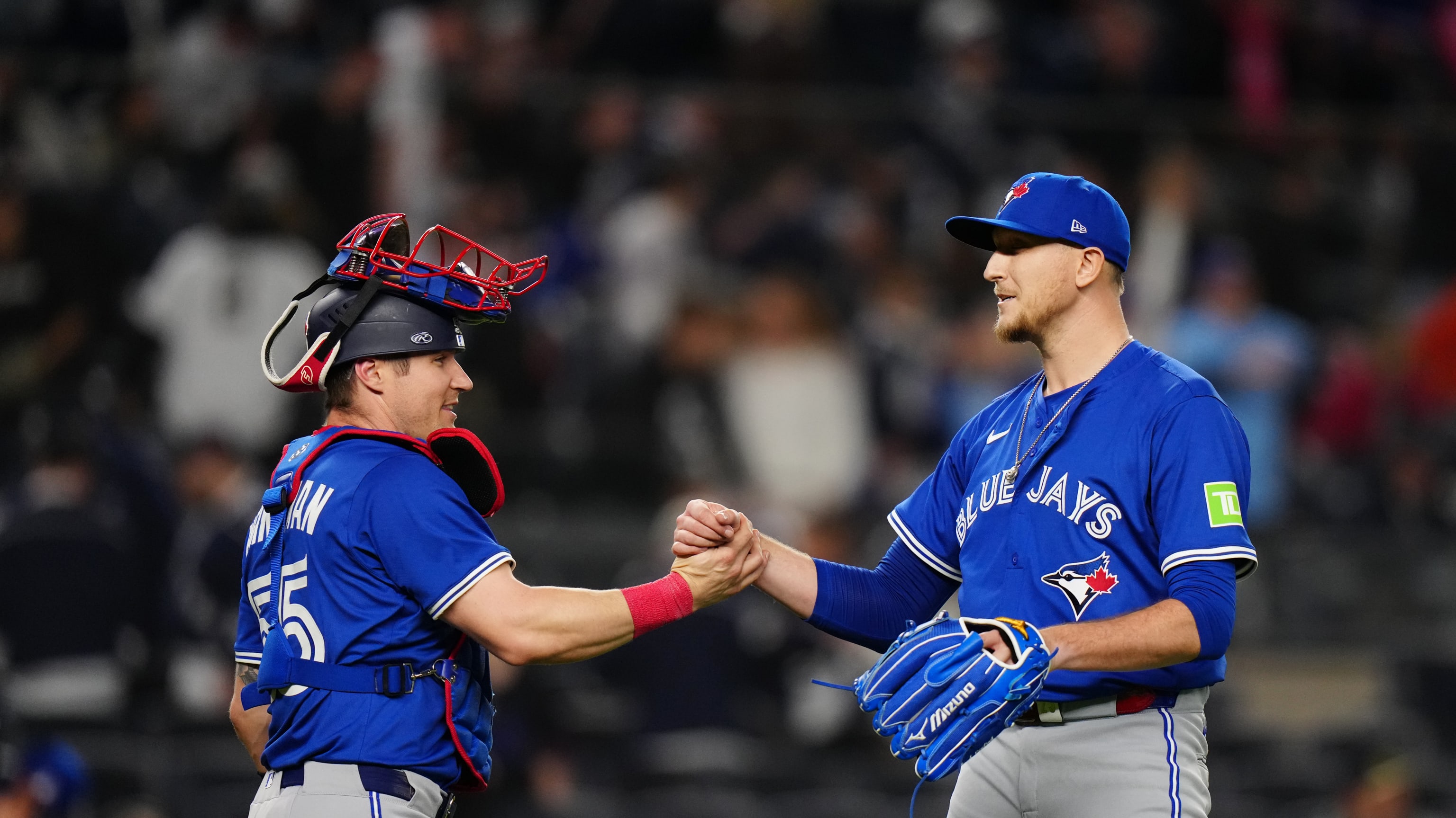 Veste Toronto Blue Jays Jeff Hamilton Cuir Taille L – Édition Limitée 10/55