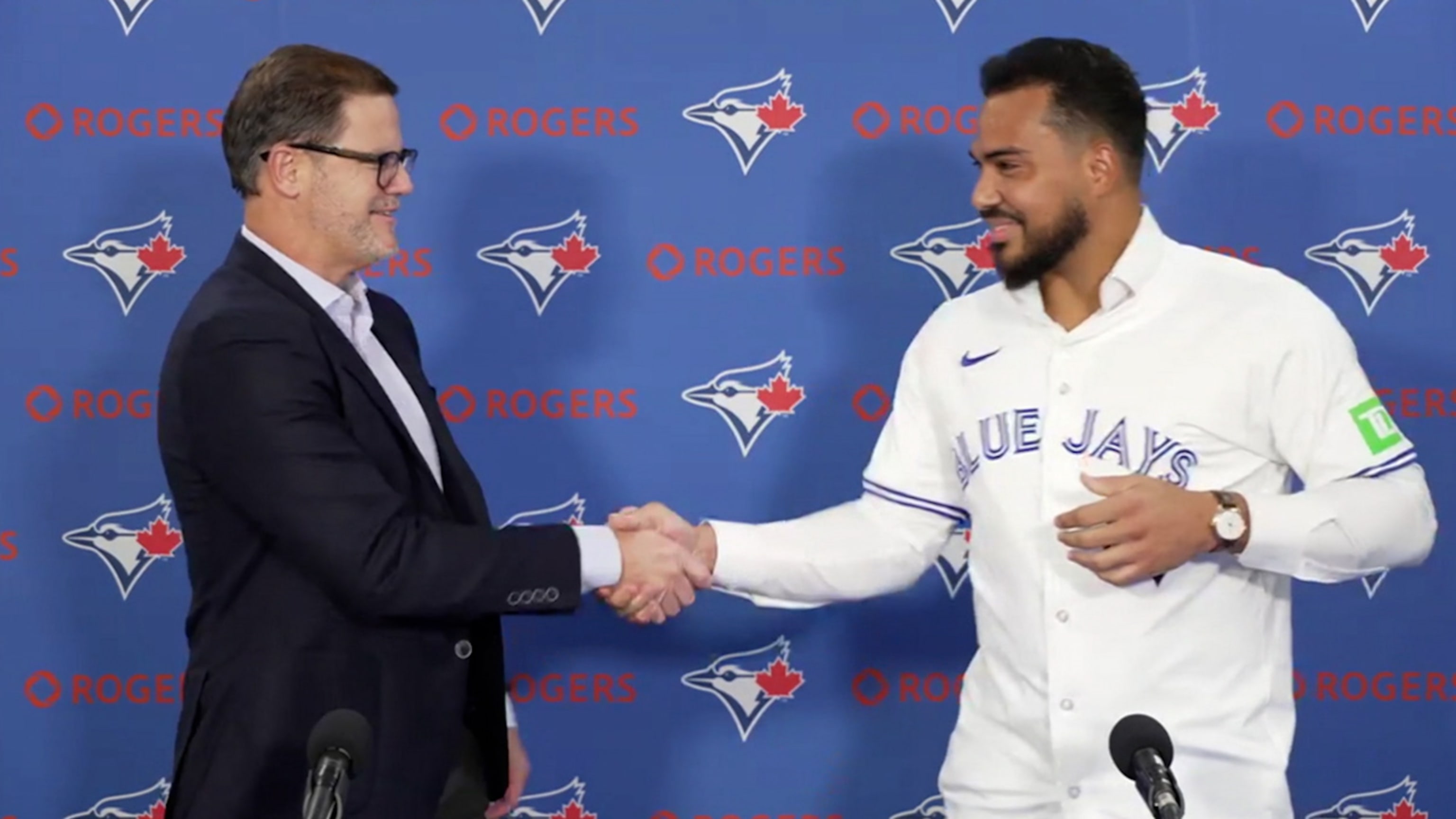 Blue Jays introduce Anthony Santander