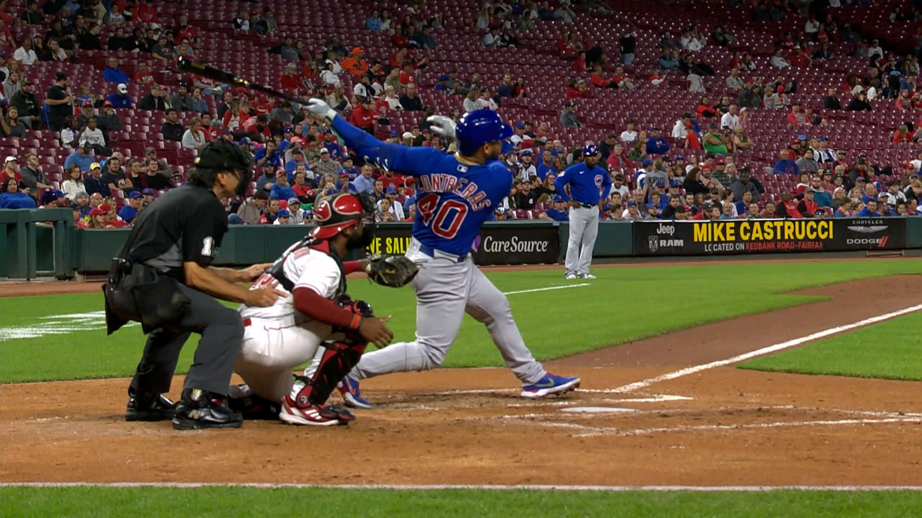 Willson Contreras dispara HR solitario