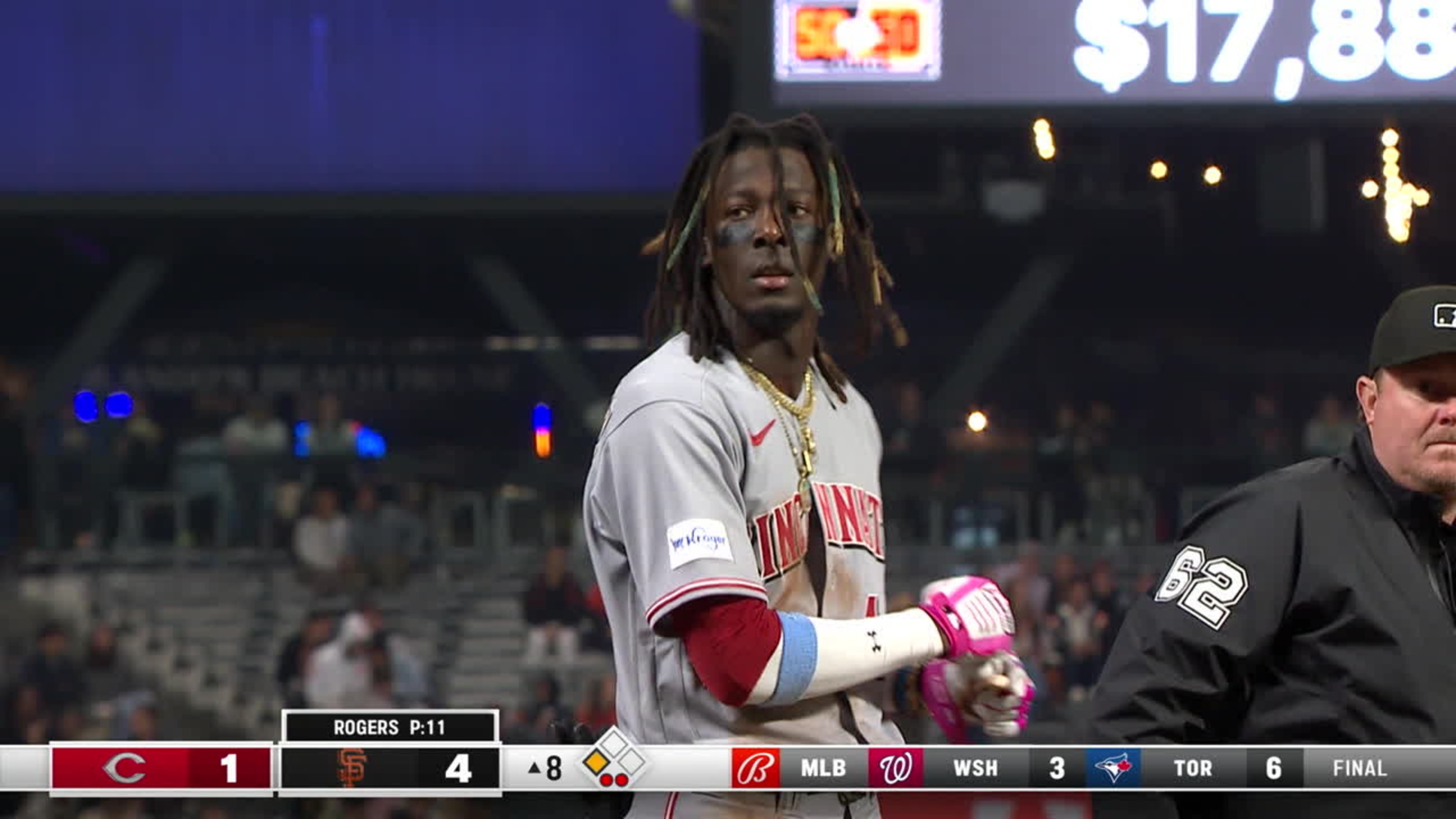 Elly De La Cruz's RBI double