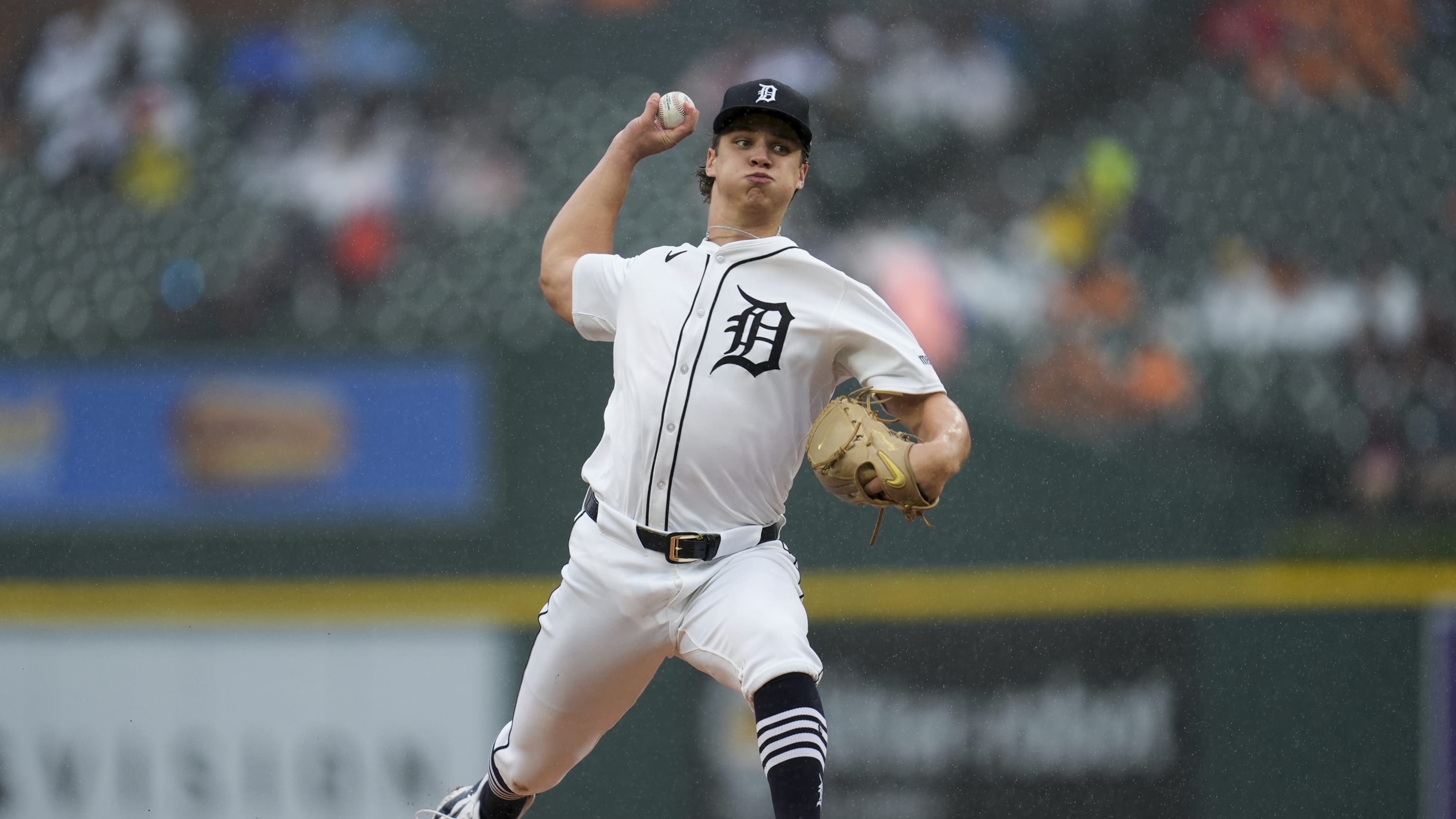 Jackson Jobe's first MLB strikeout 