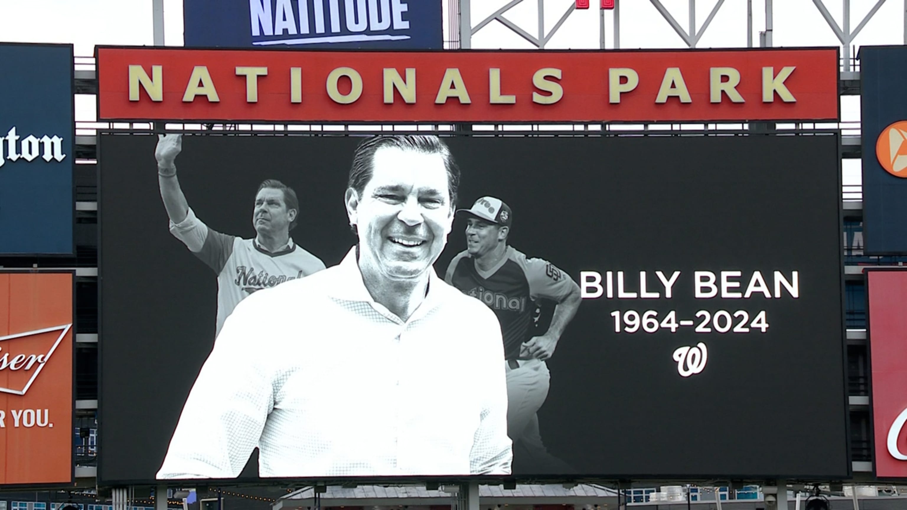 The Nationals honor Billy Bean