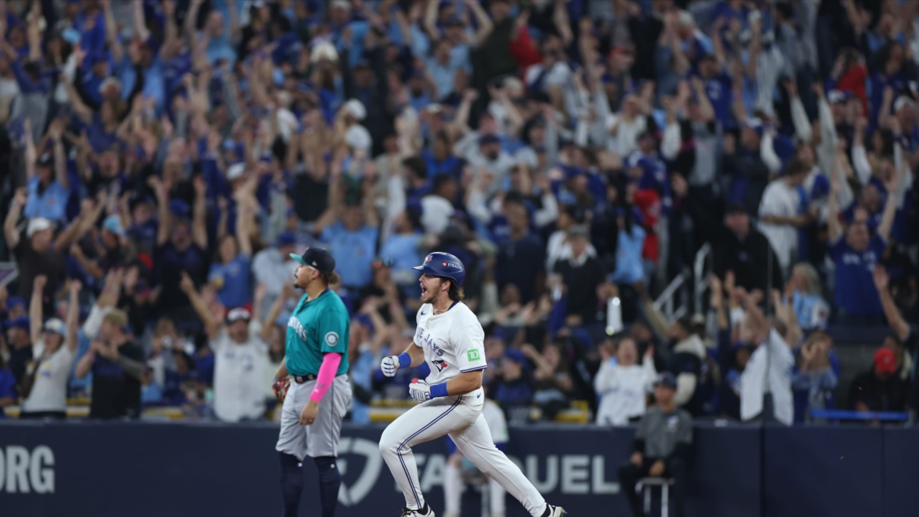 Addison Barger's two-run home run