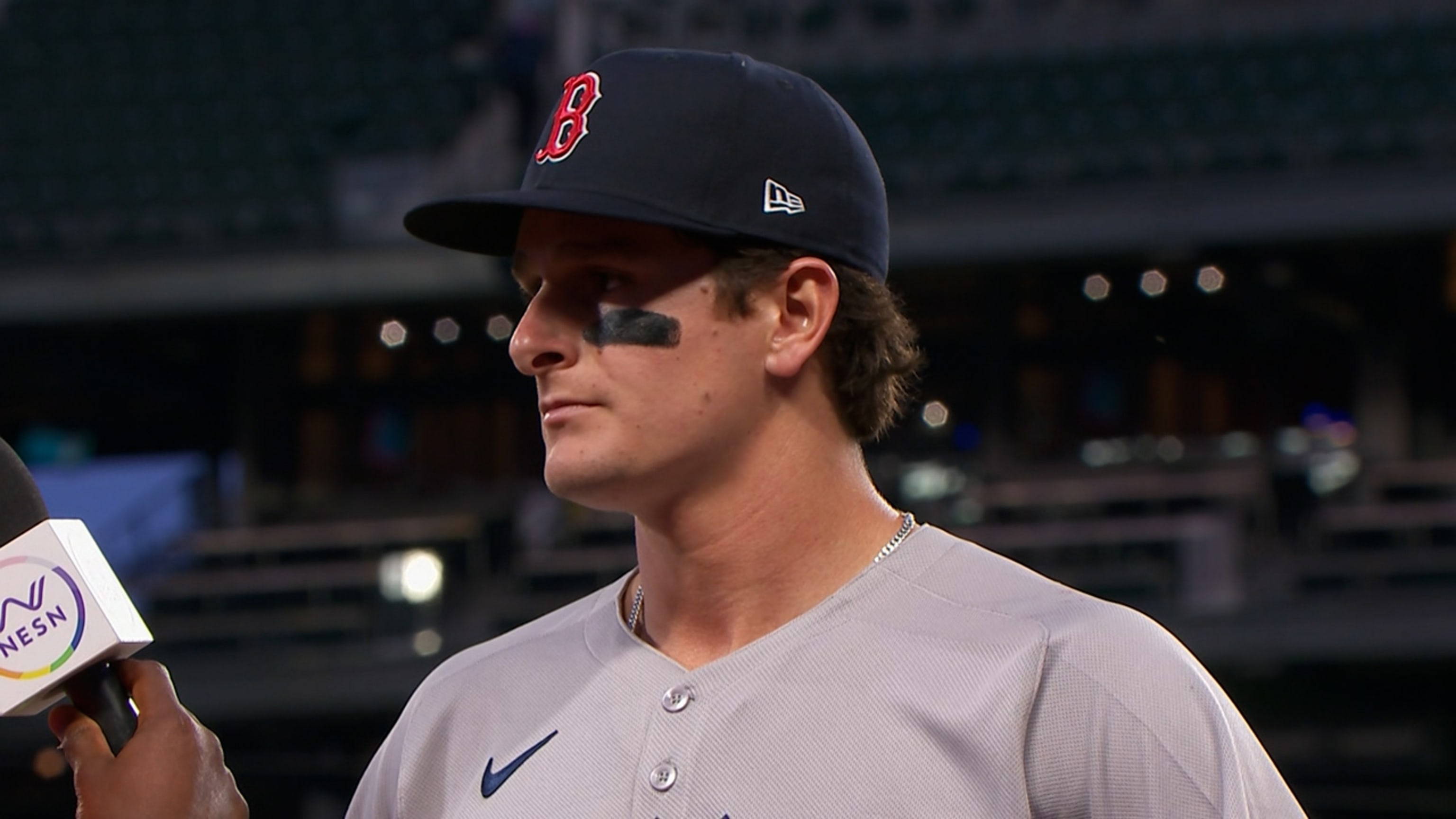 Roman Anthony hits first career home run