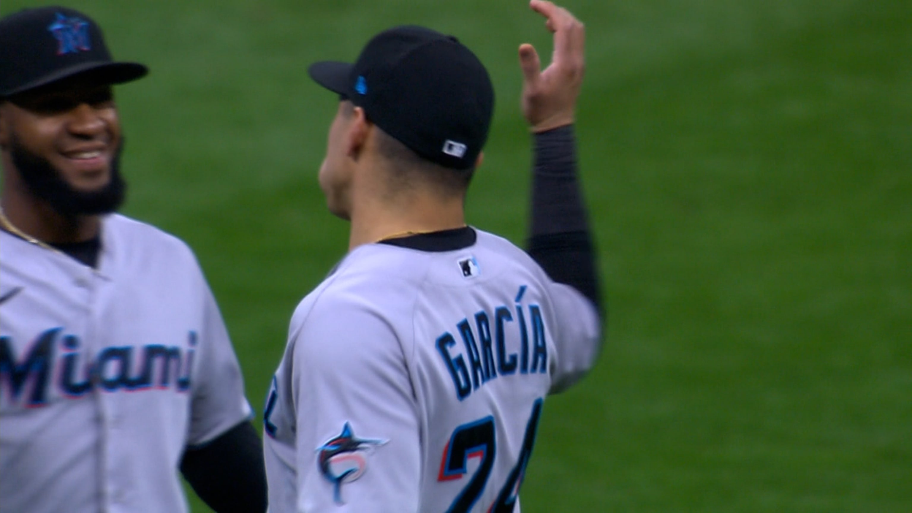 Miami Marlins Avisail Garcia 24 White Gold 2022-23 All-Star Game