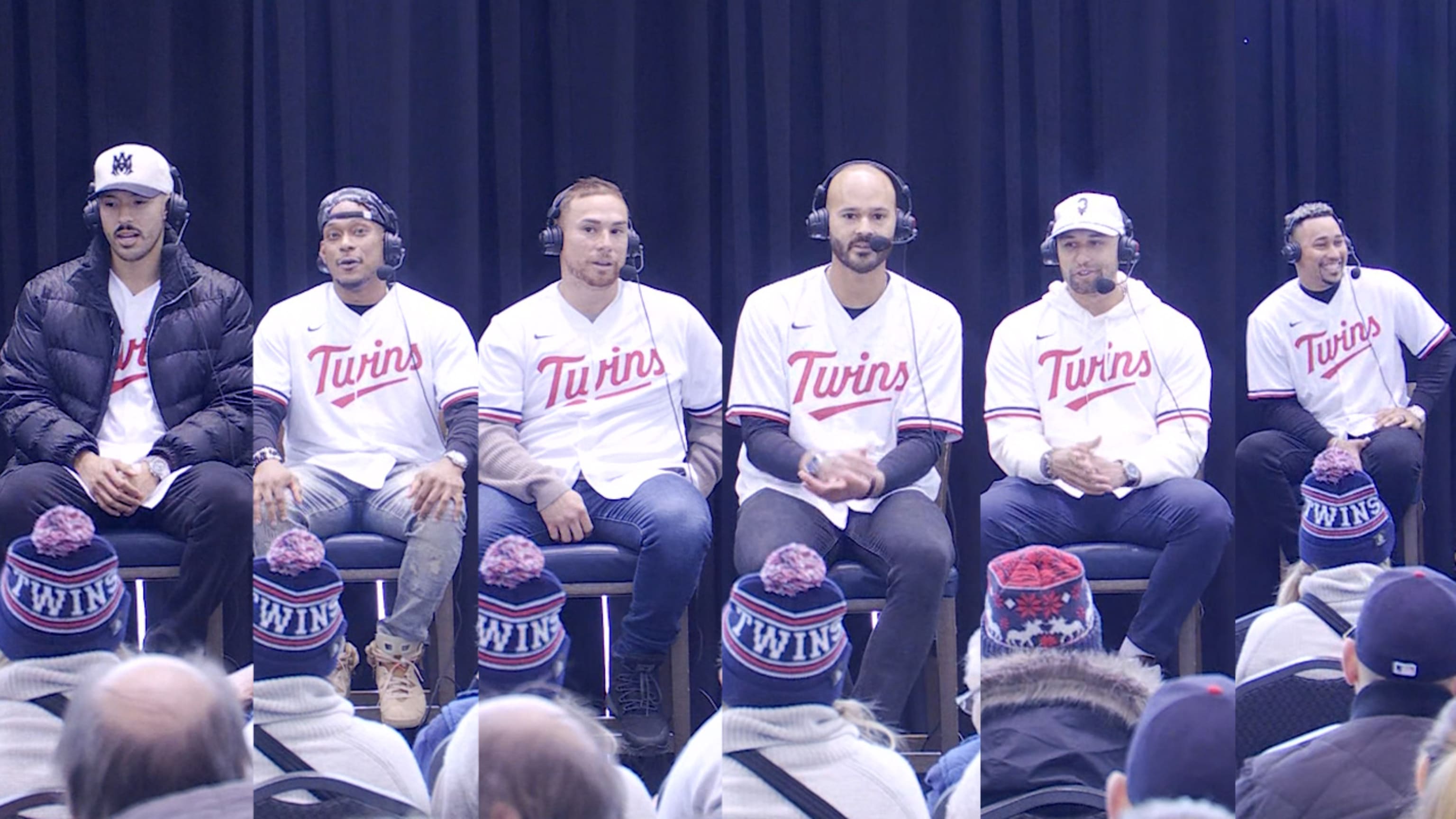 Correa and others at TwinsFest