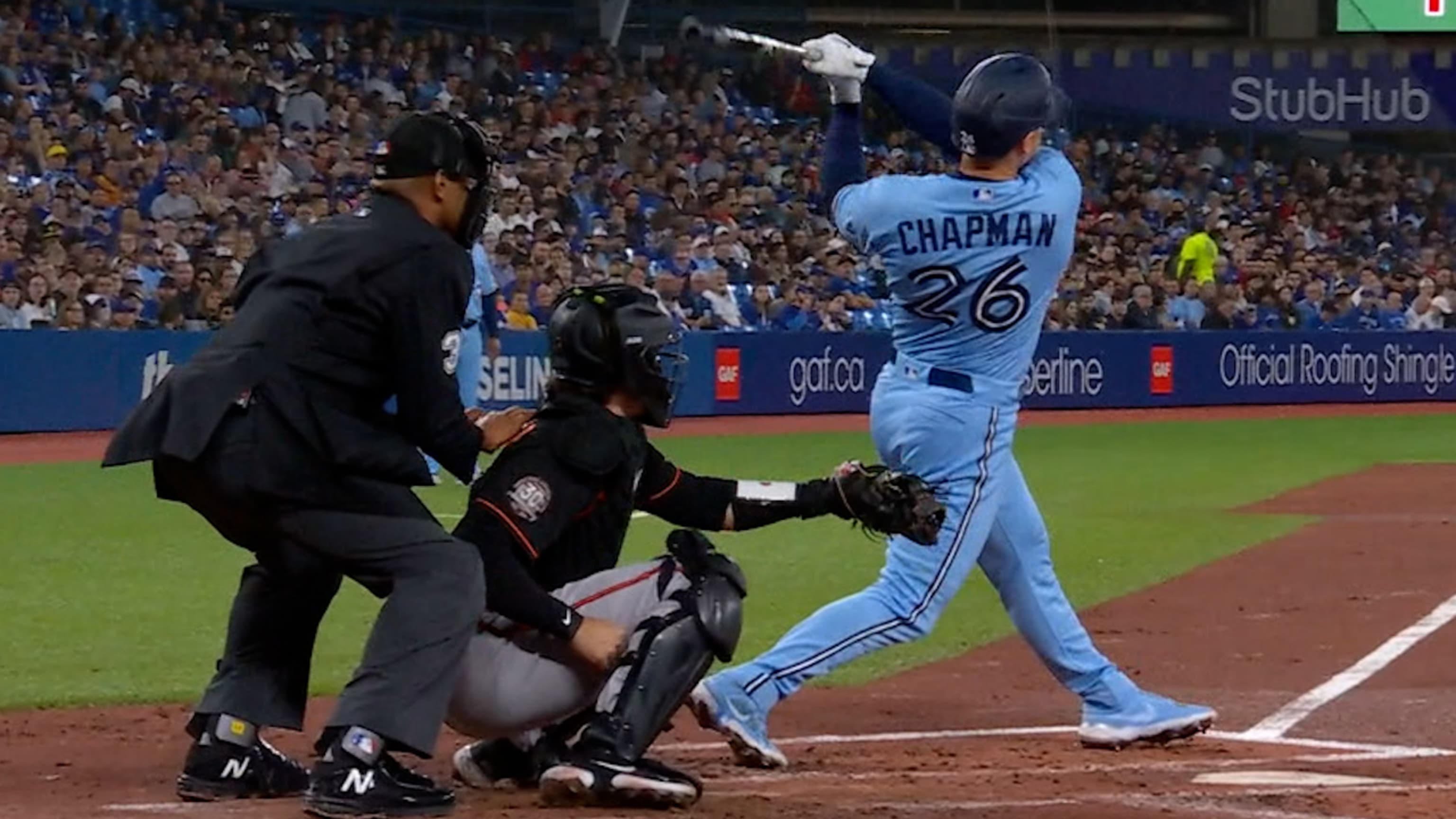Bambinazo de Matt Chapman