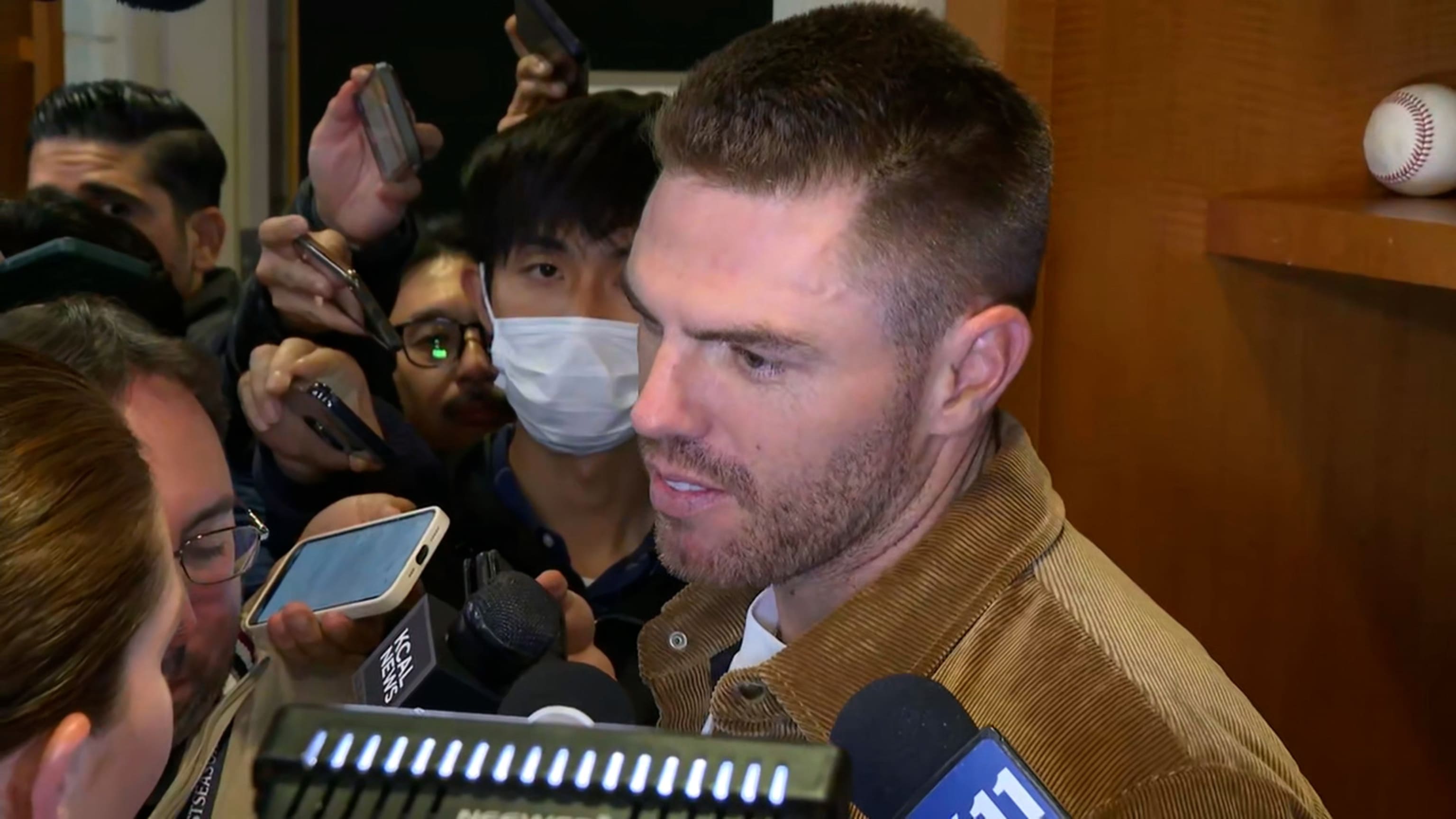 Freddie Freeman on his two-run homer, Dodgers' loss