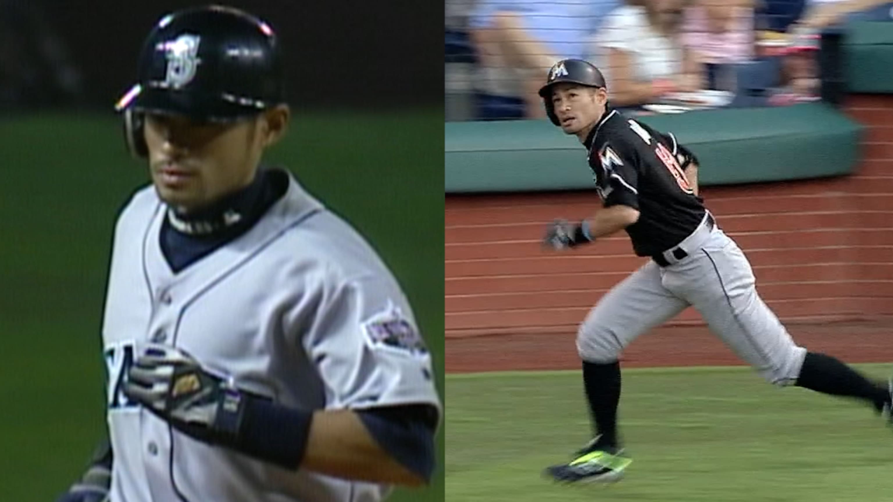 Ichiro's first and last home runs