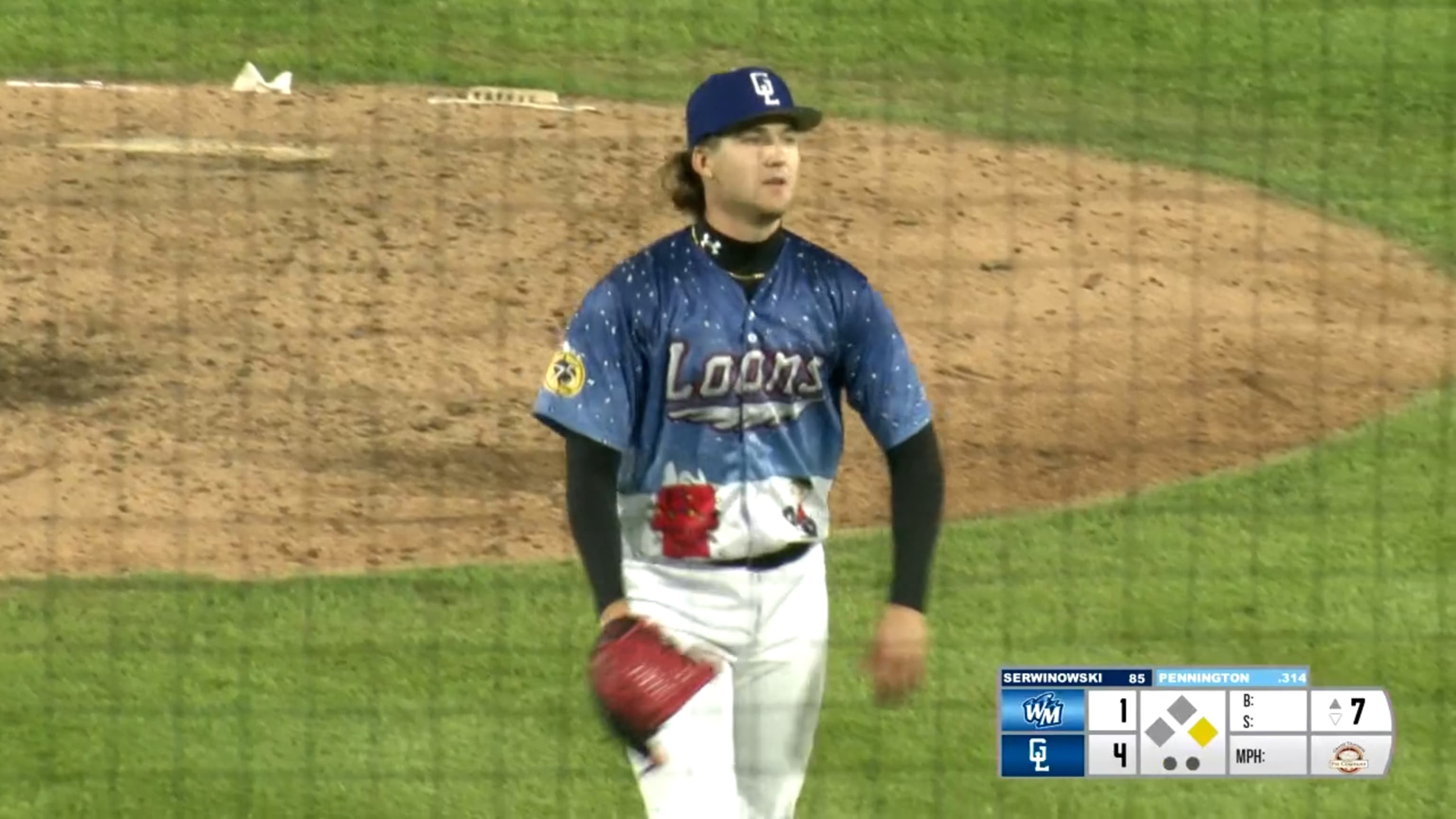 Adam Serwinowski's 12 strikeouts