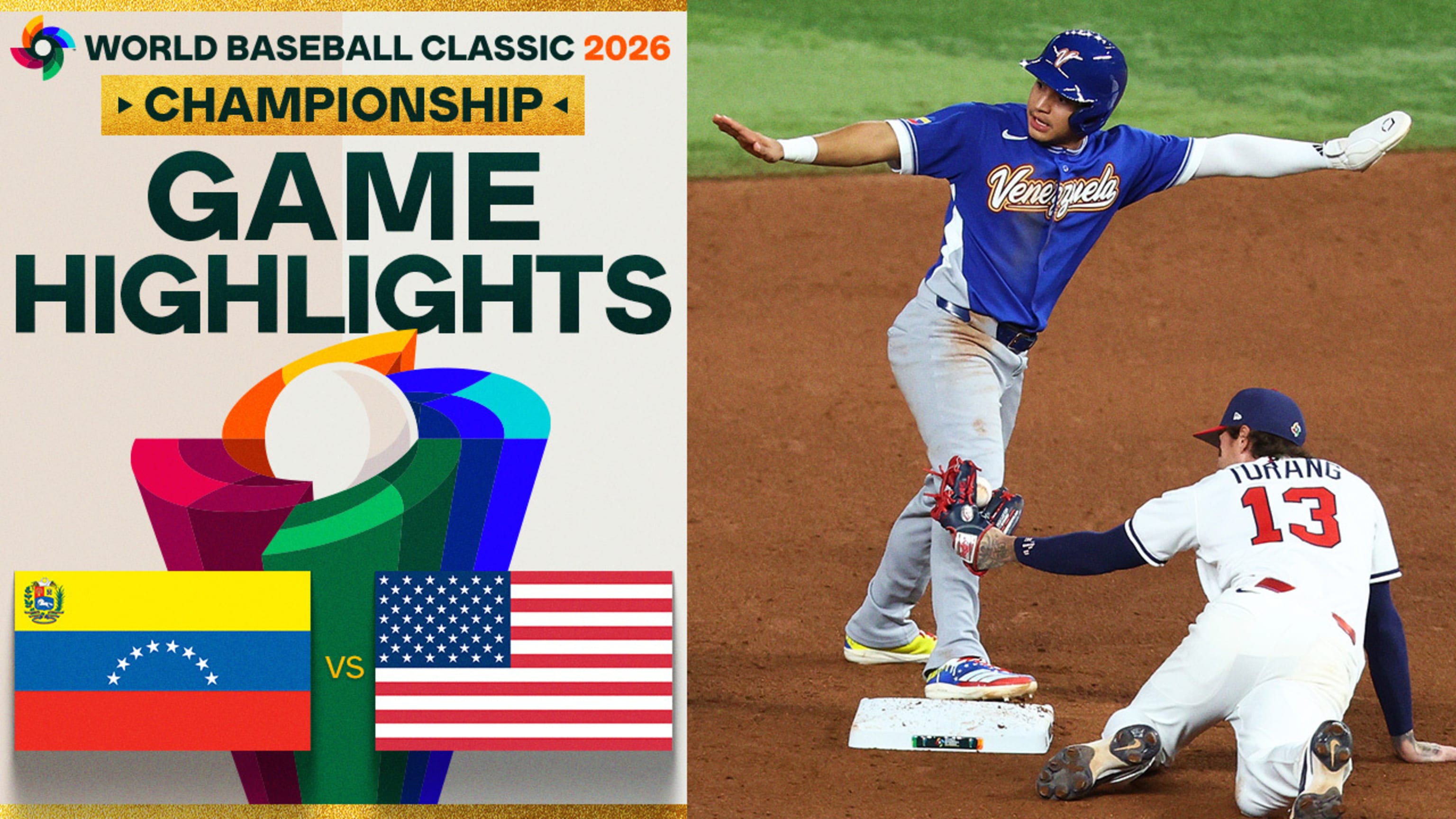 Javier Sanoja on his steal in World Baseball Classic final