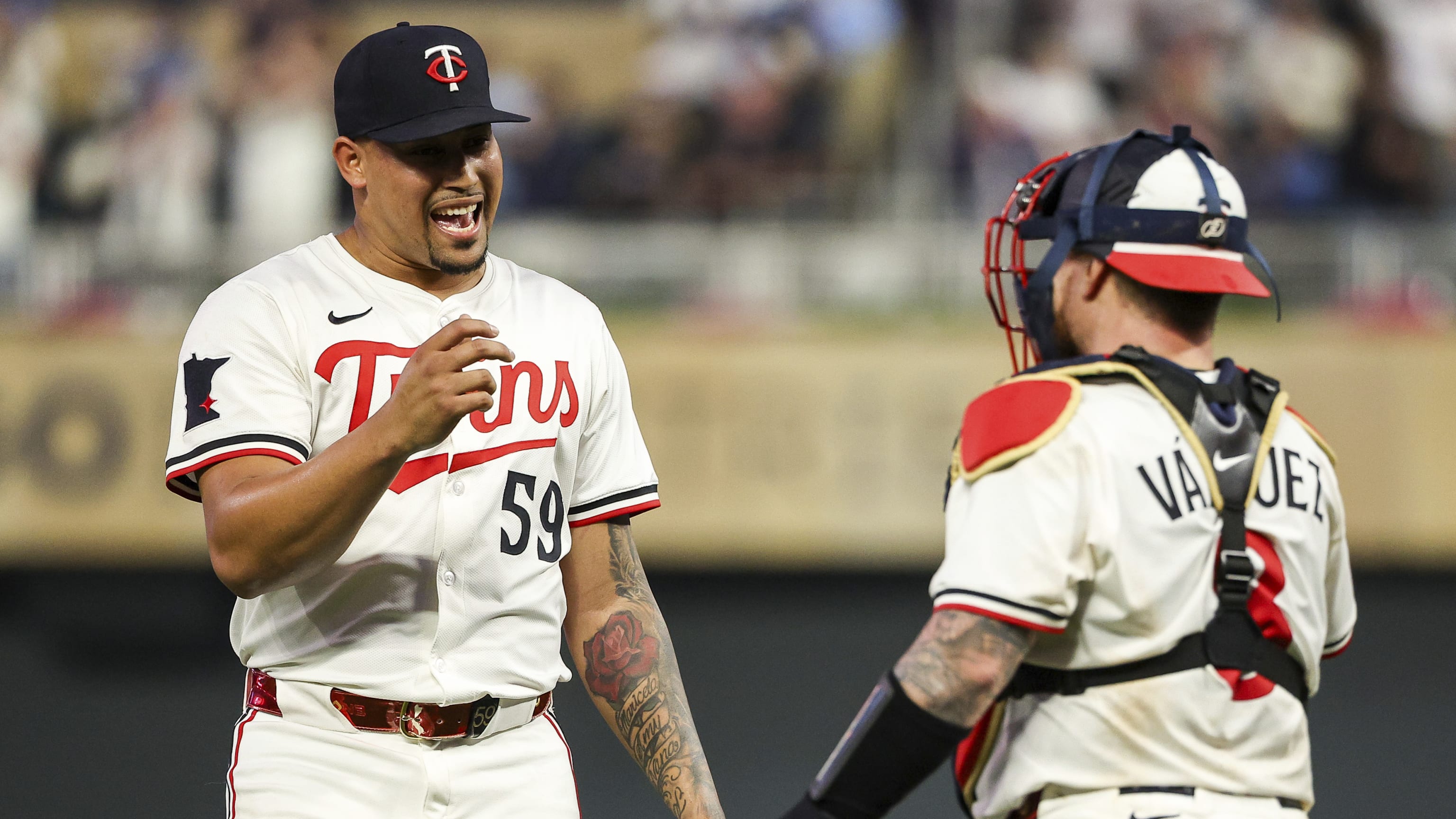 Jhoan Durán sella la victoria de los Twins