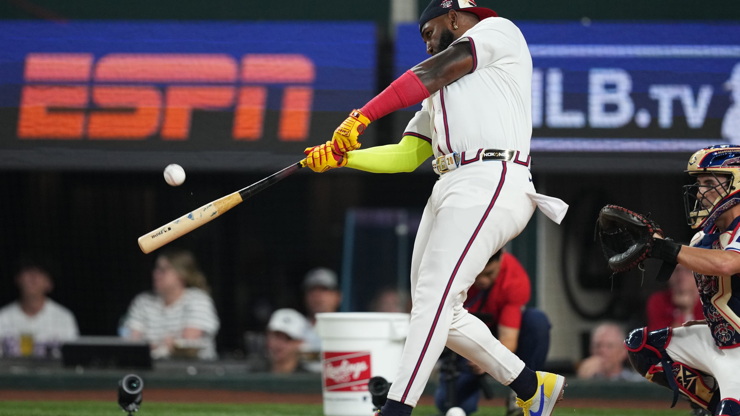 Marcell Ozuna da 16 HR en la 1ra ronda del Derby