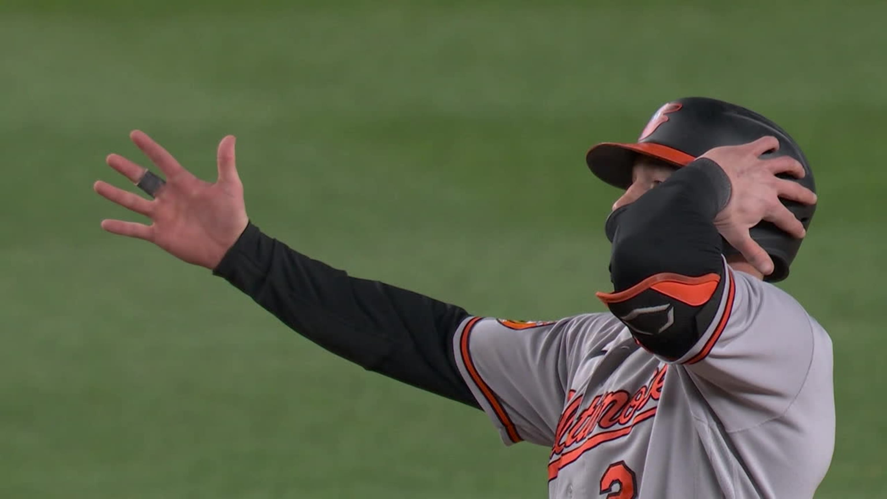 Austin Hays' two-run double