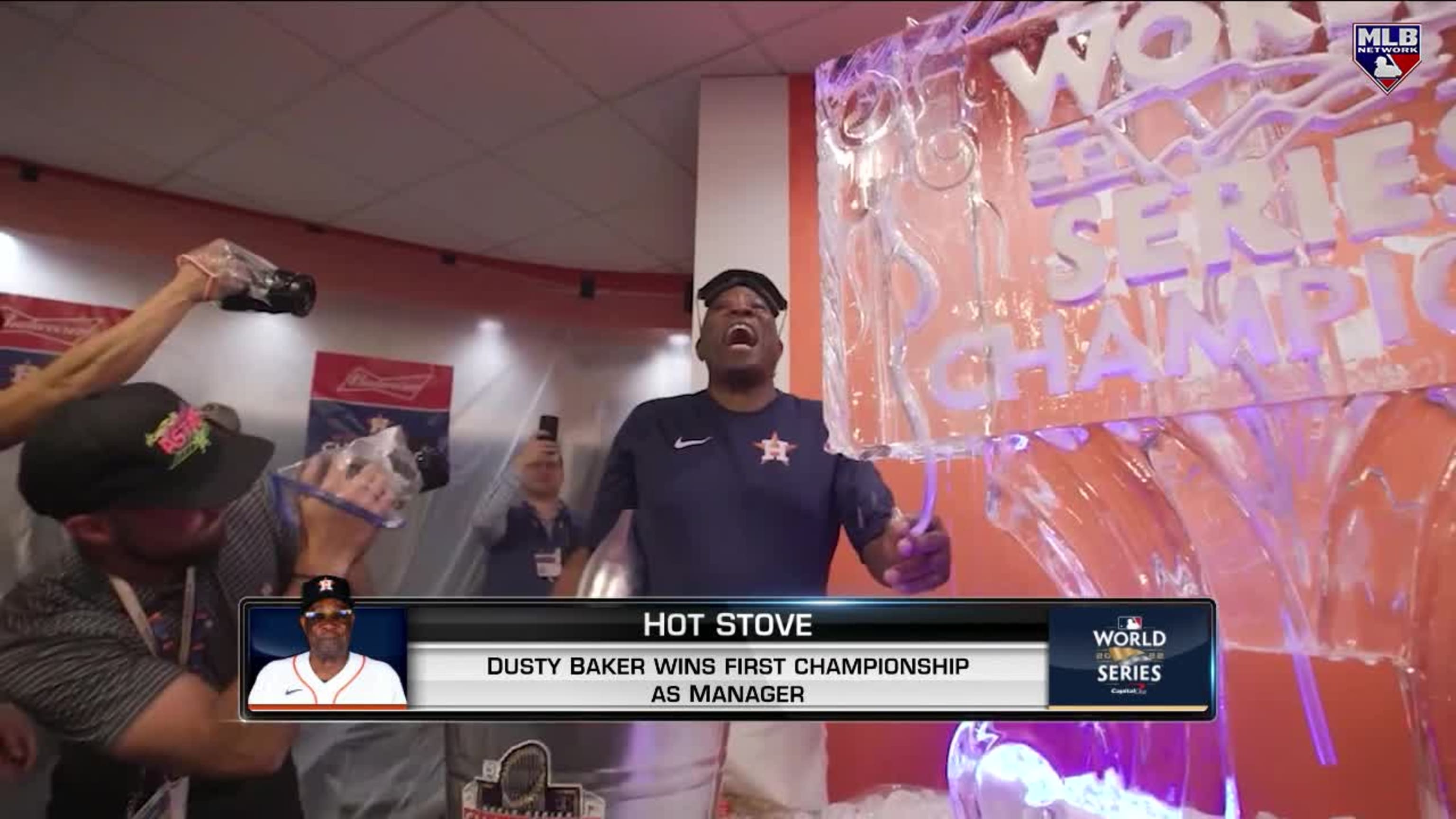 Dusty Baker wins first World Series title as manager