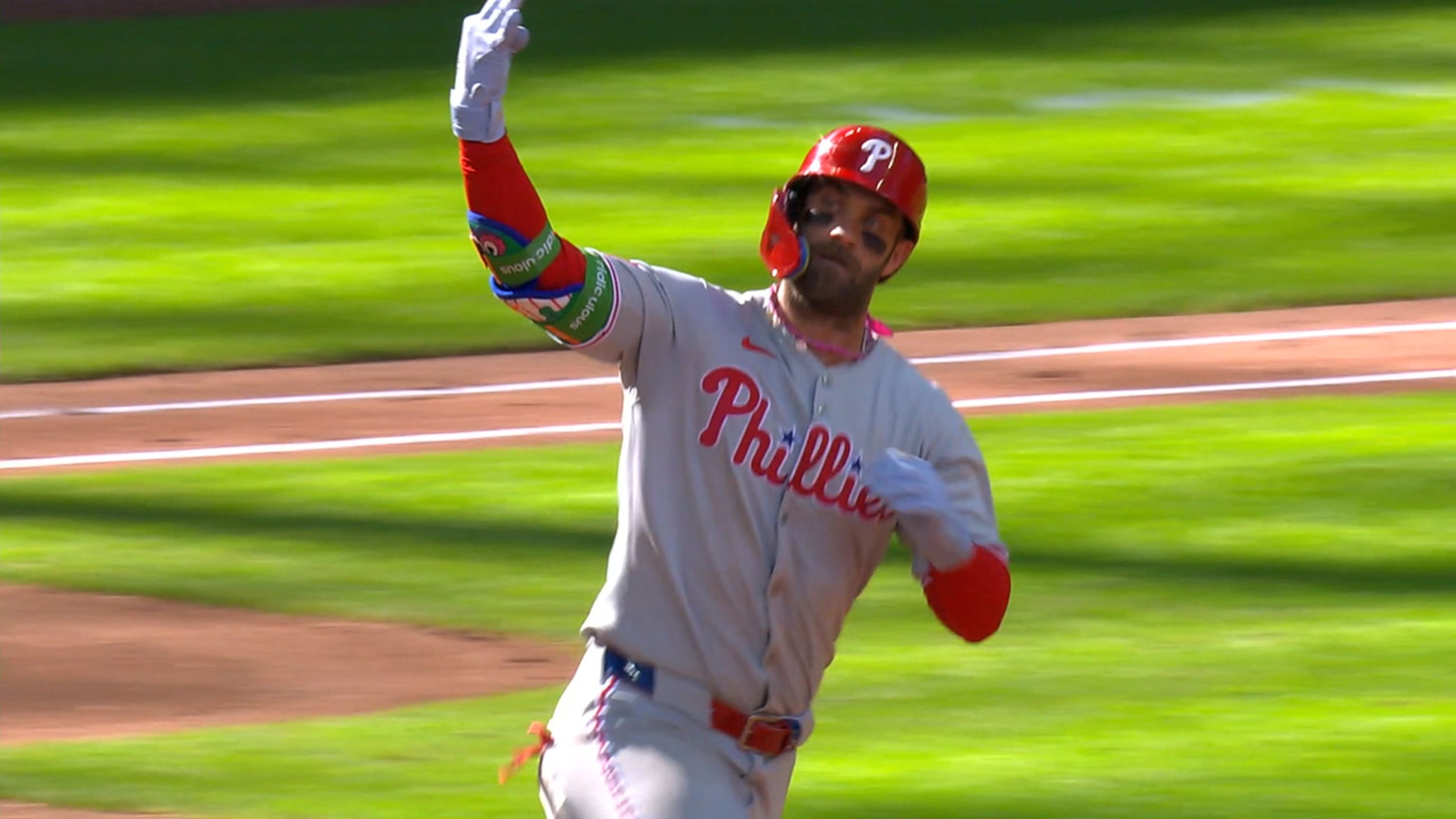 Jonrón en solitario de Bryce Harper