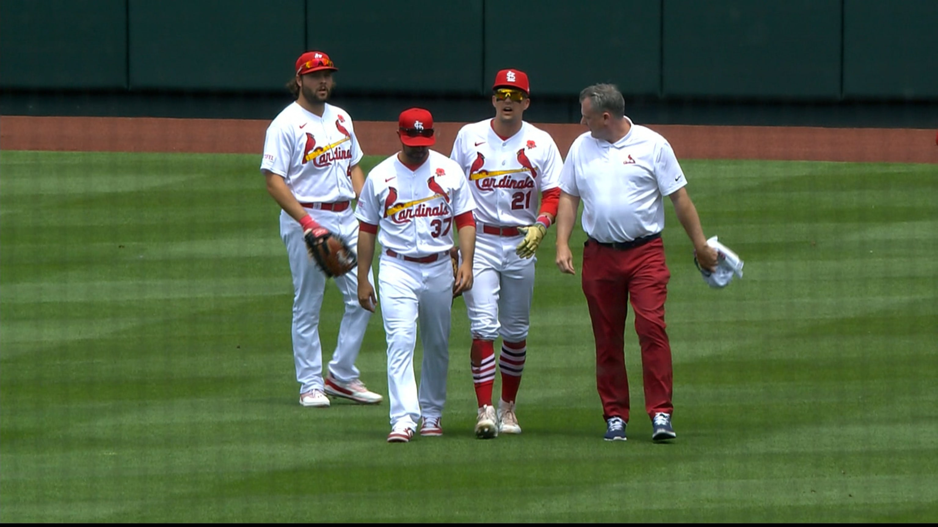 Photo: St. Louis Cardinals Lars Nootbaar Goes Down With Injury