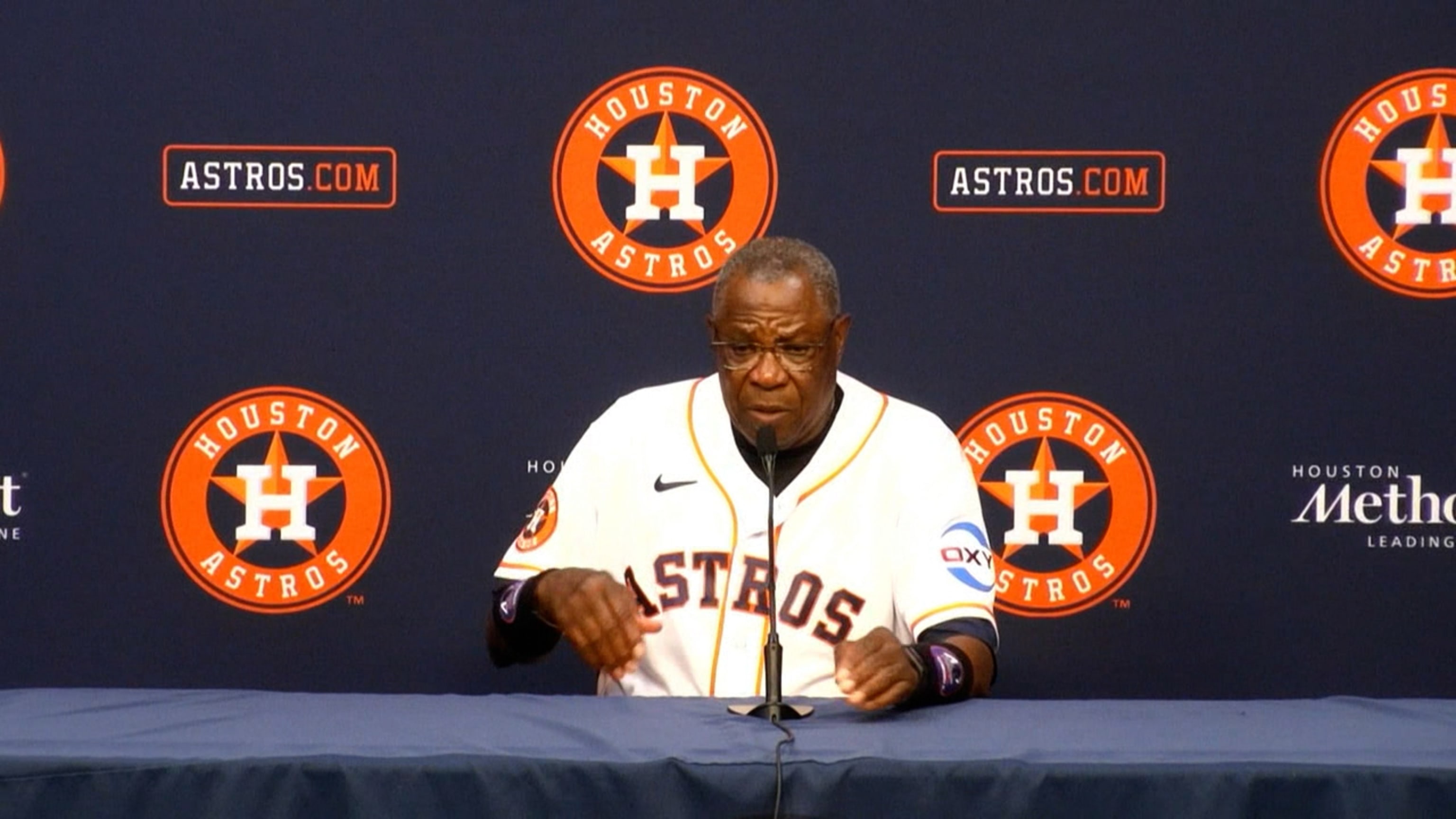 Dusty Baker habla de la victoria