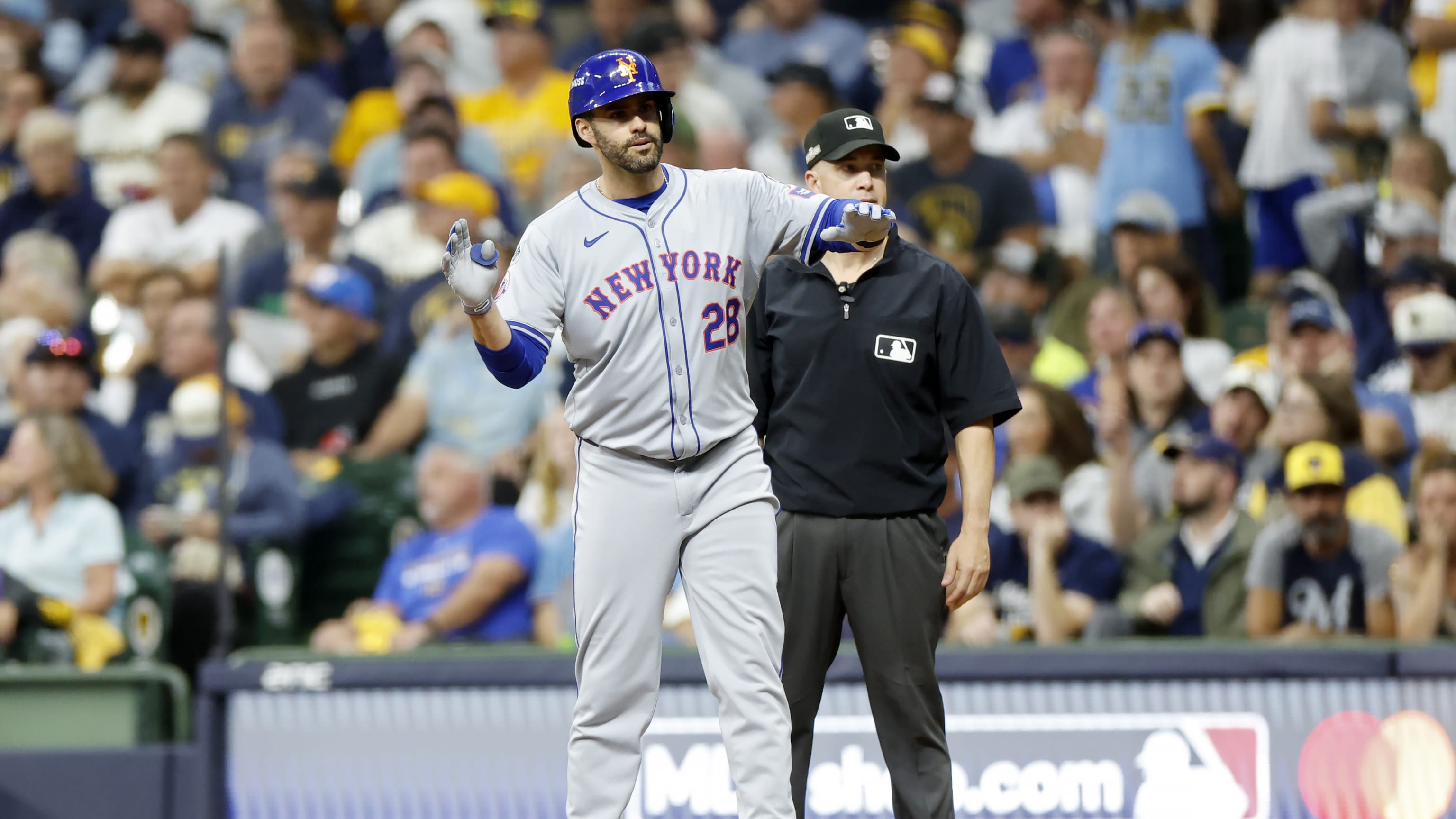 Mets plate five runs in the 5th inning