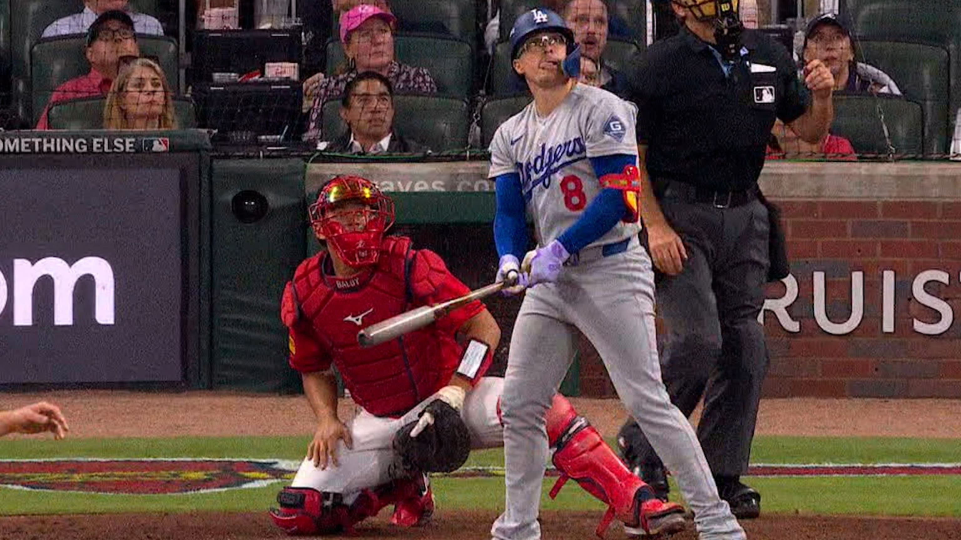 Jonrón de dos carreras de Kike Hernández
