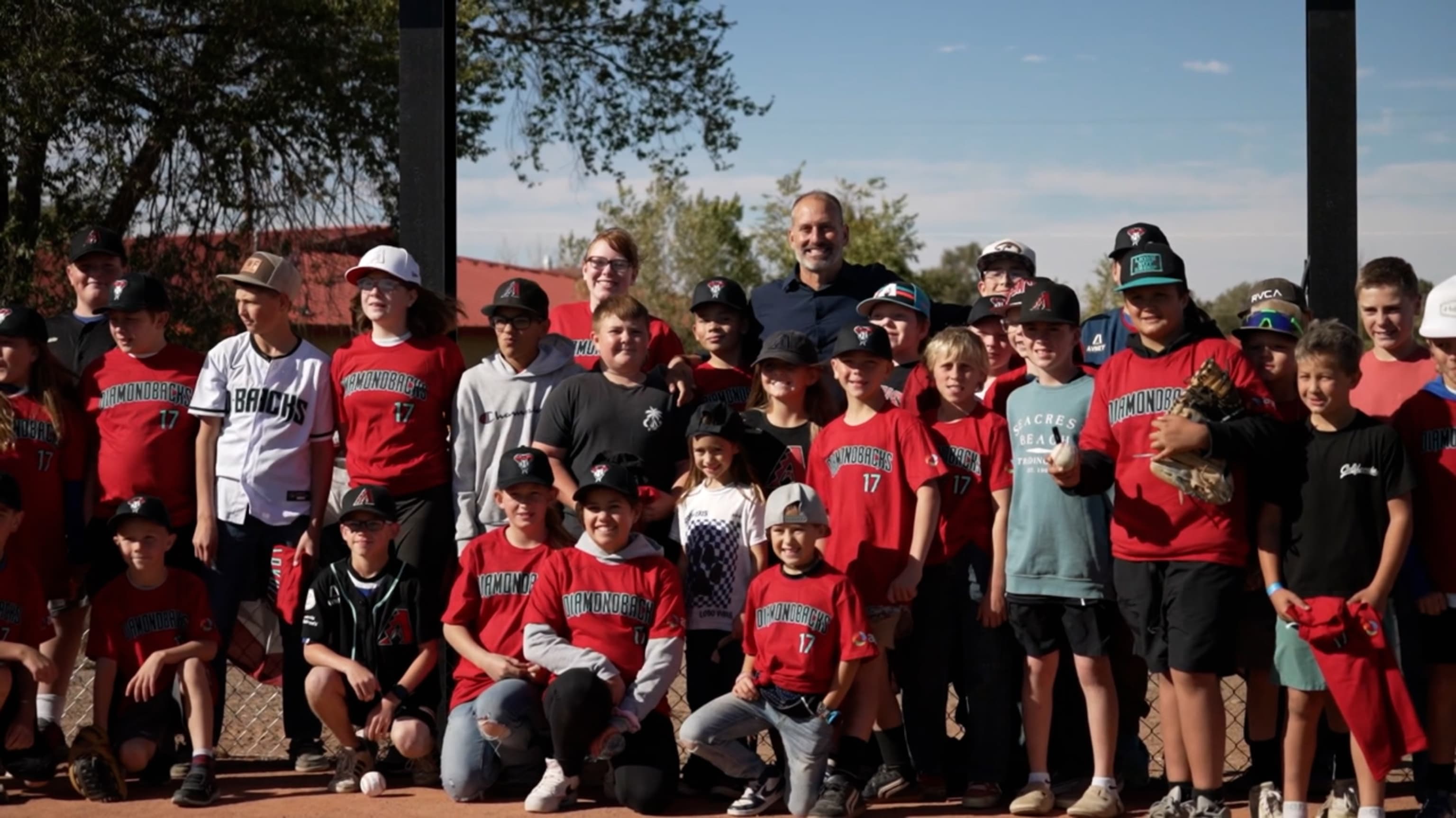D-backs dedicate youth baseball field in Snowflake