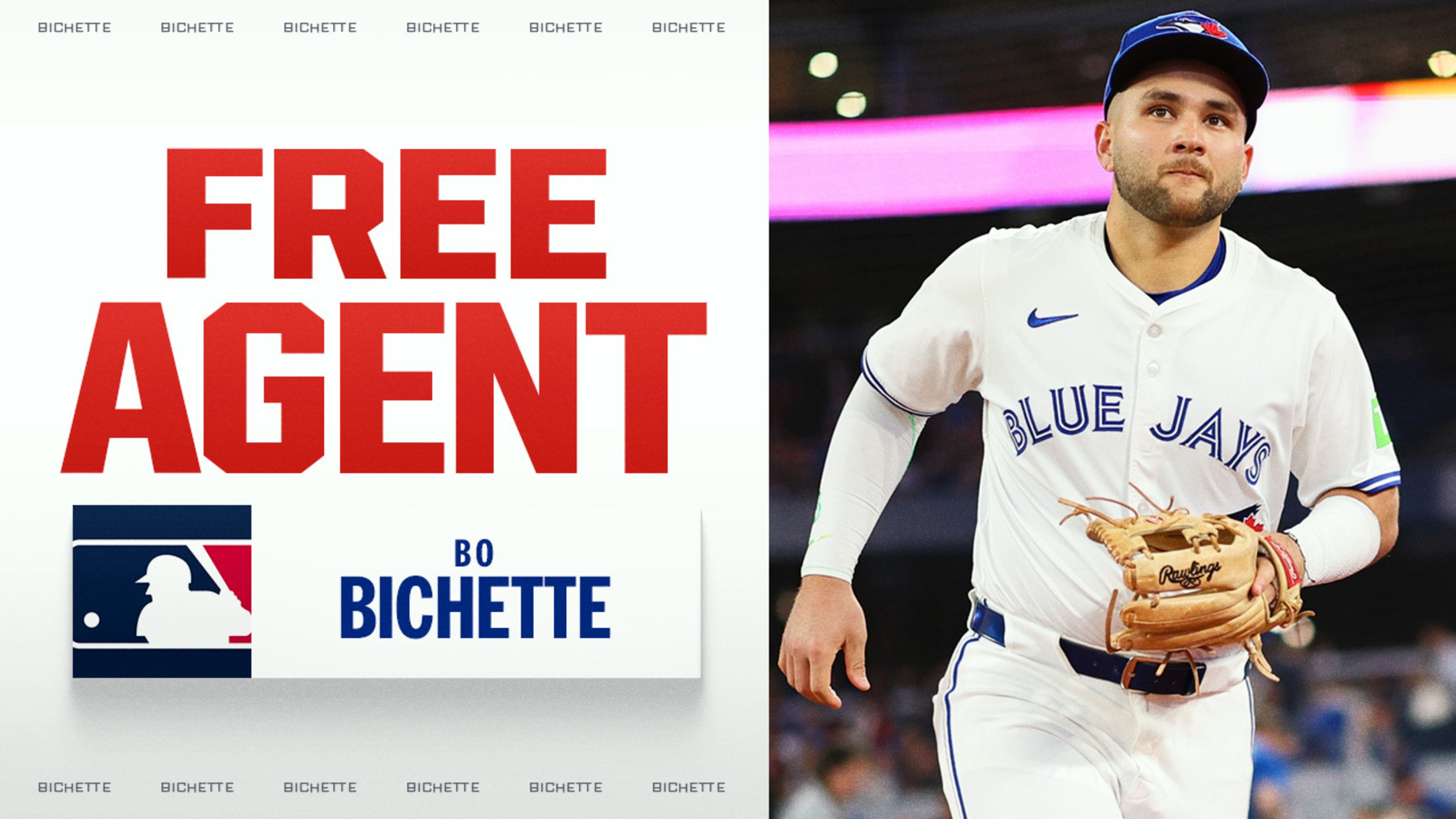 Bo Bichette becomes a free agent
