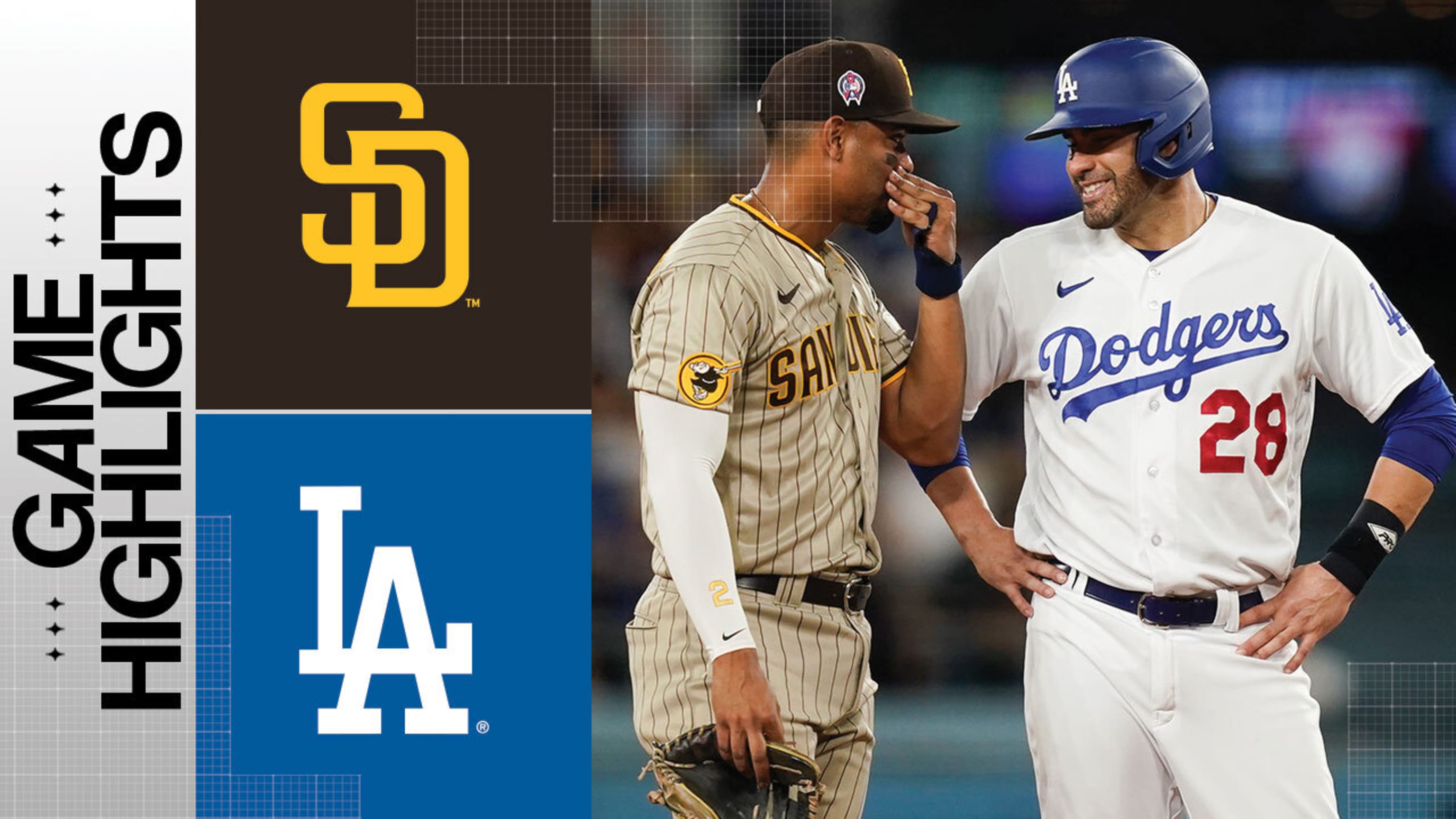 Padres score five in the seventh to upset Dodgers, advance to