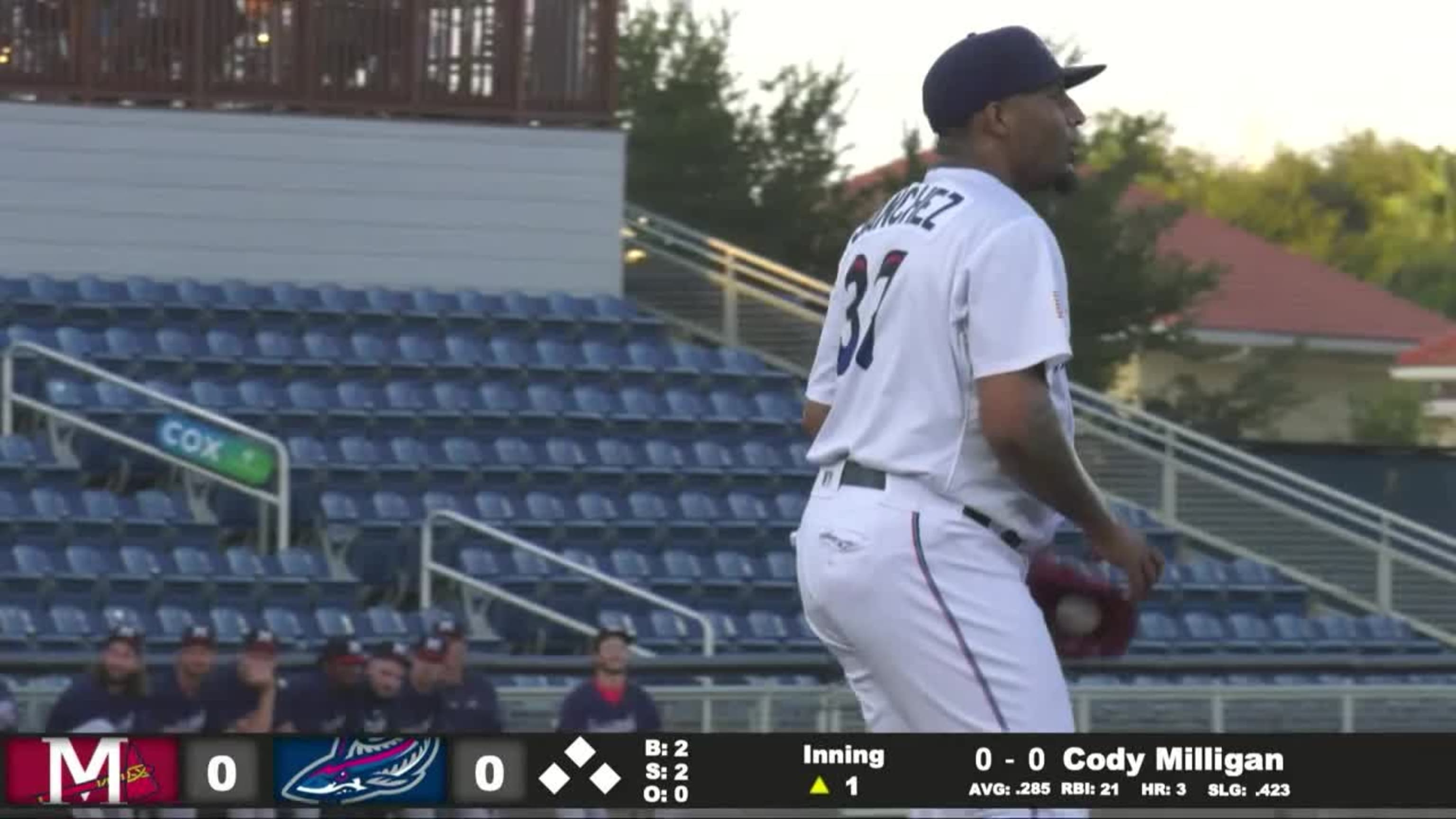 Sixto Sánchez's scoreless outing