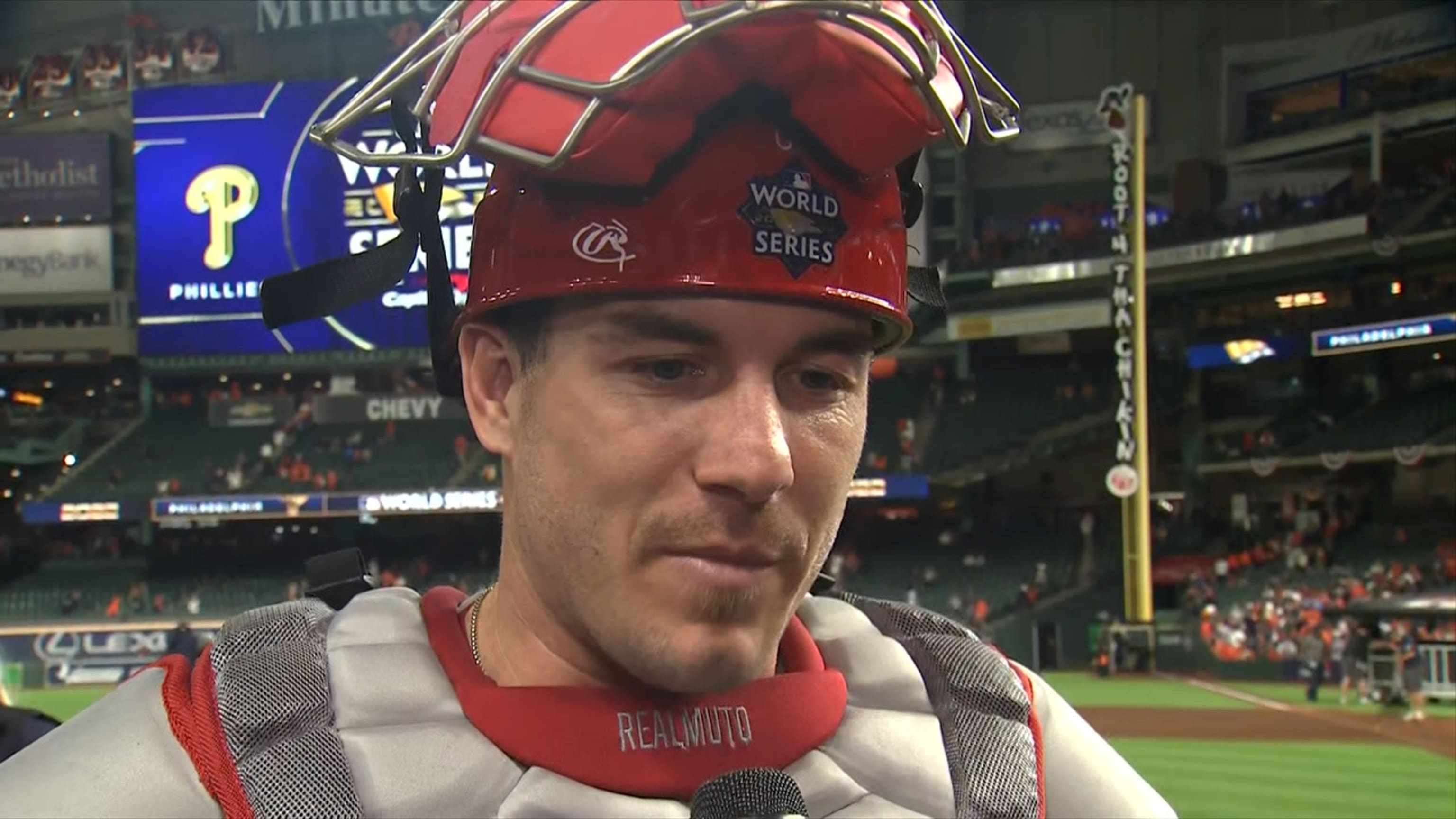 J.T. Realmuto leads Phillies to World Series Game 1 win 2022