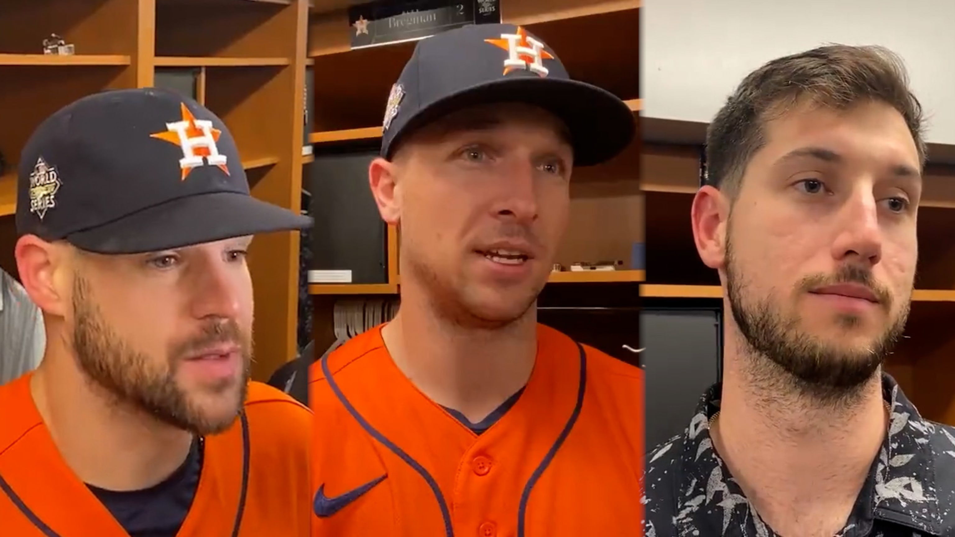 Astros' McCormick, Mancini show off glovework, stop Phils