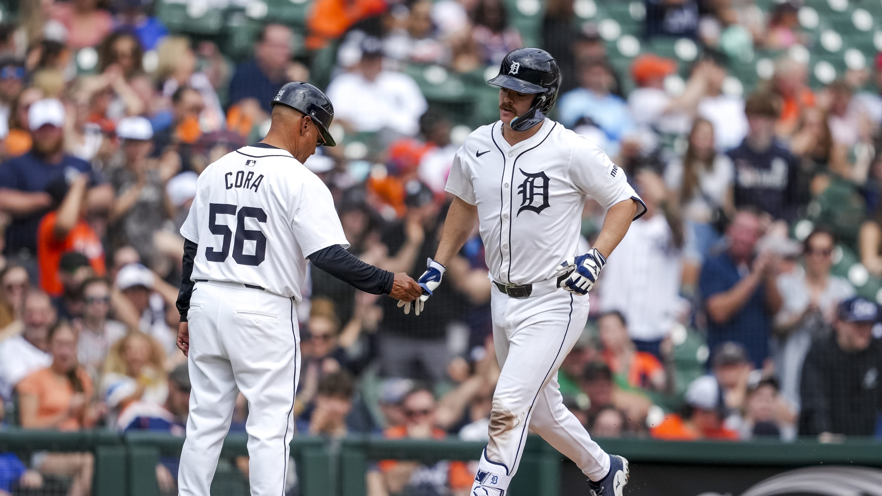 Jake Rogers' solo home run (2)