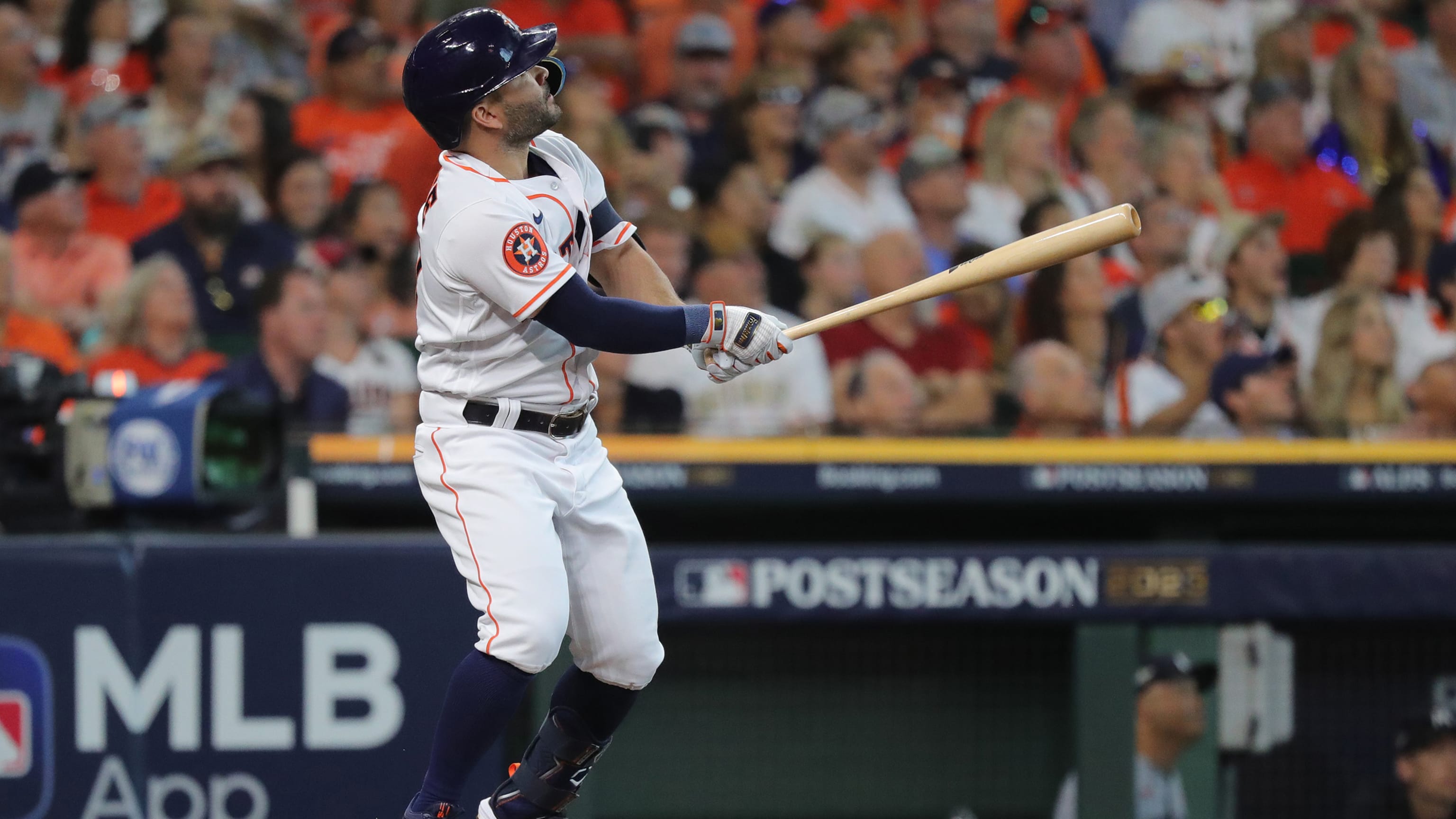 Yordan Alvarez hits two home runs in Astros' Game 1 ALDS win