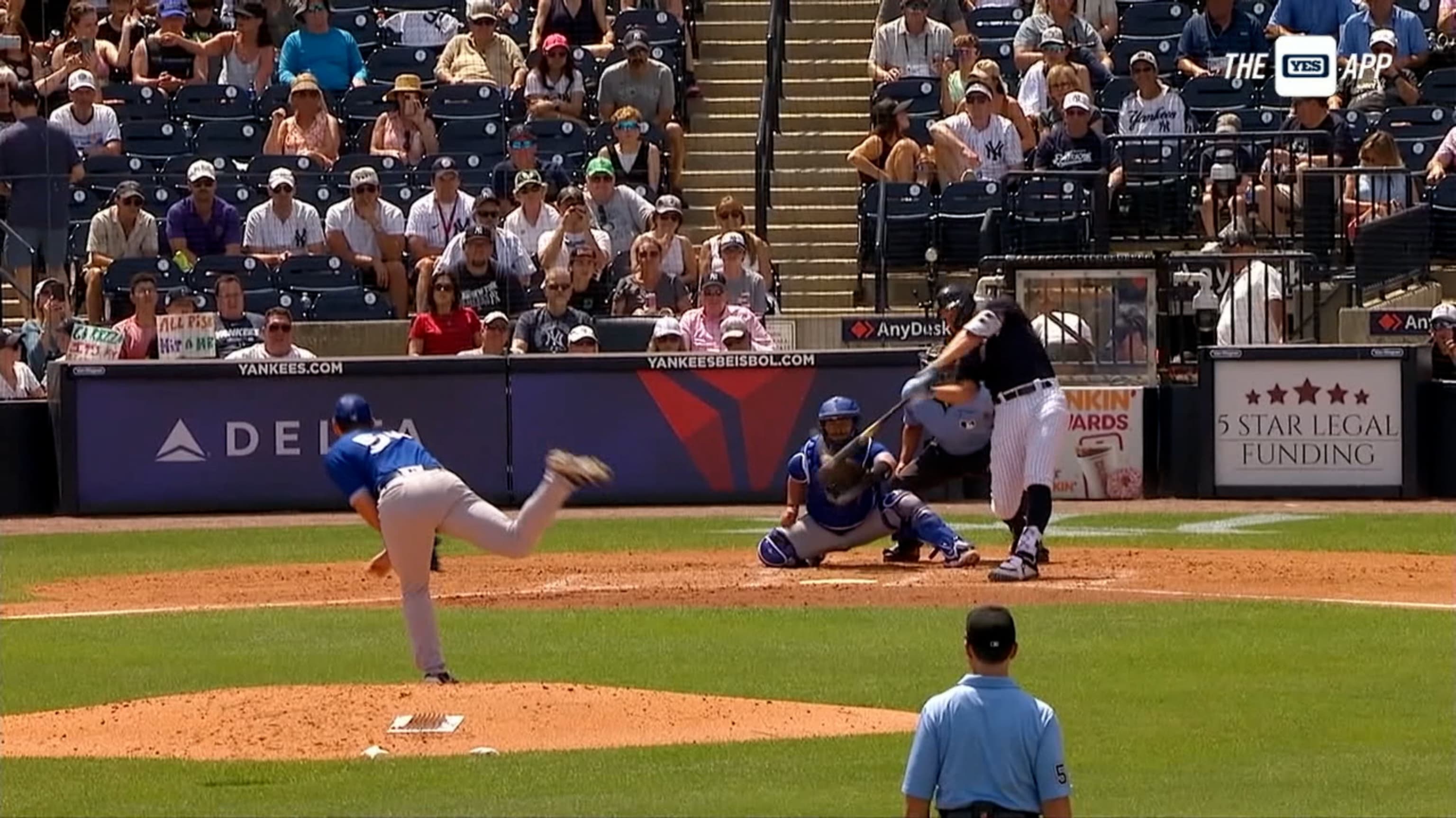 Yankee Stadium Hosts Colorful Yankees Vs. Giants Opening Day