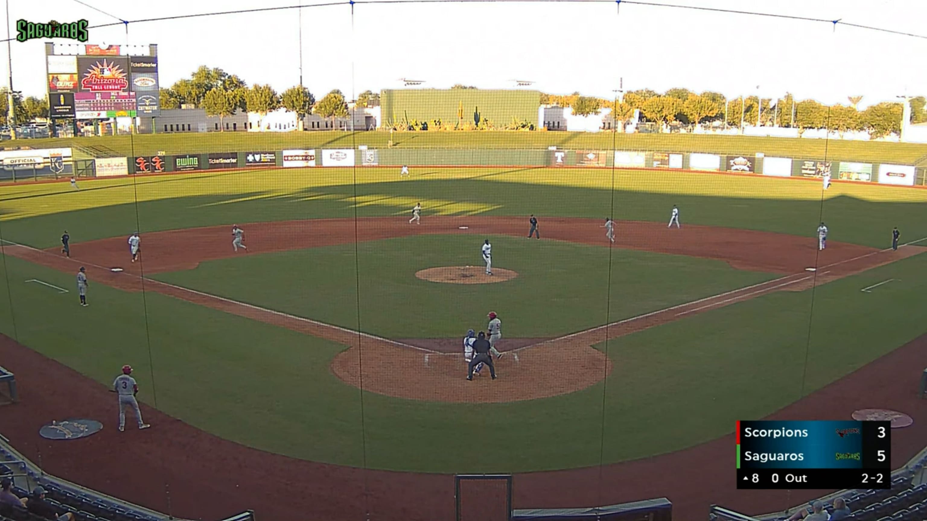 Emiliano Teodo's two strikeouts