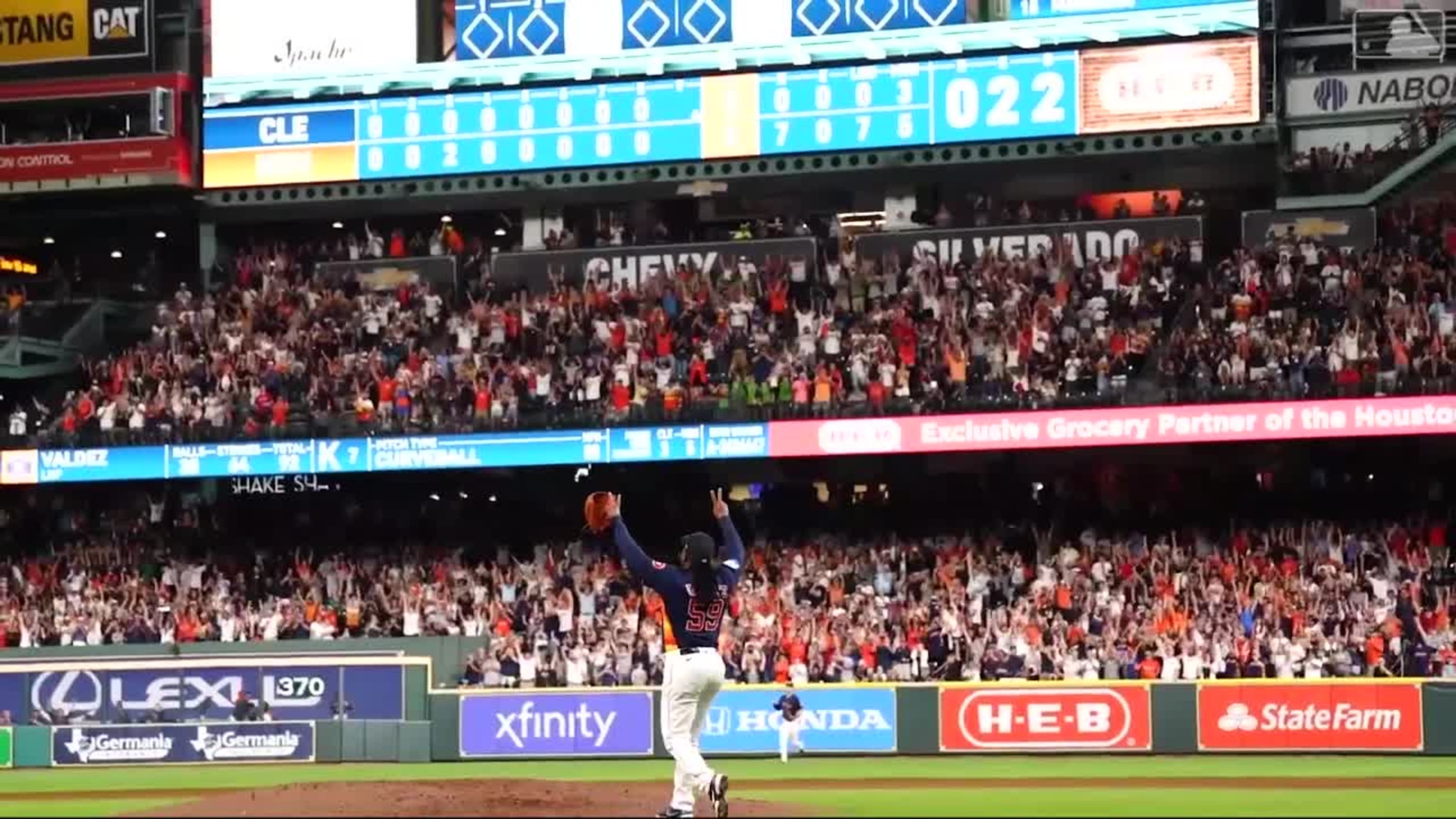 Ve el último out de Valdez