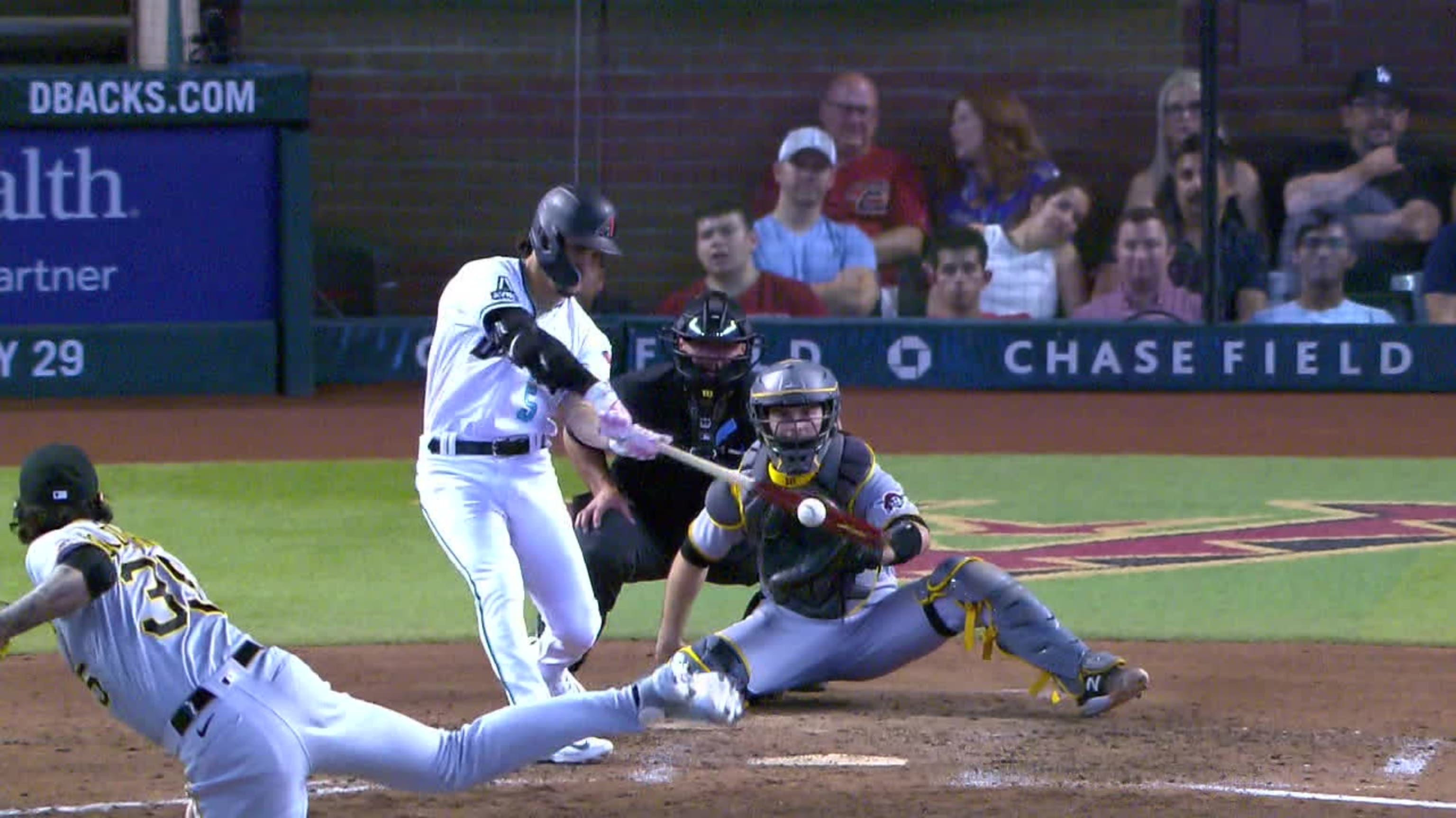 carroll delivers game-winning hit as D-backs top Pirates