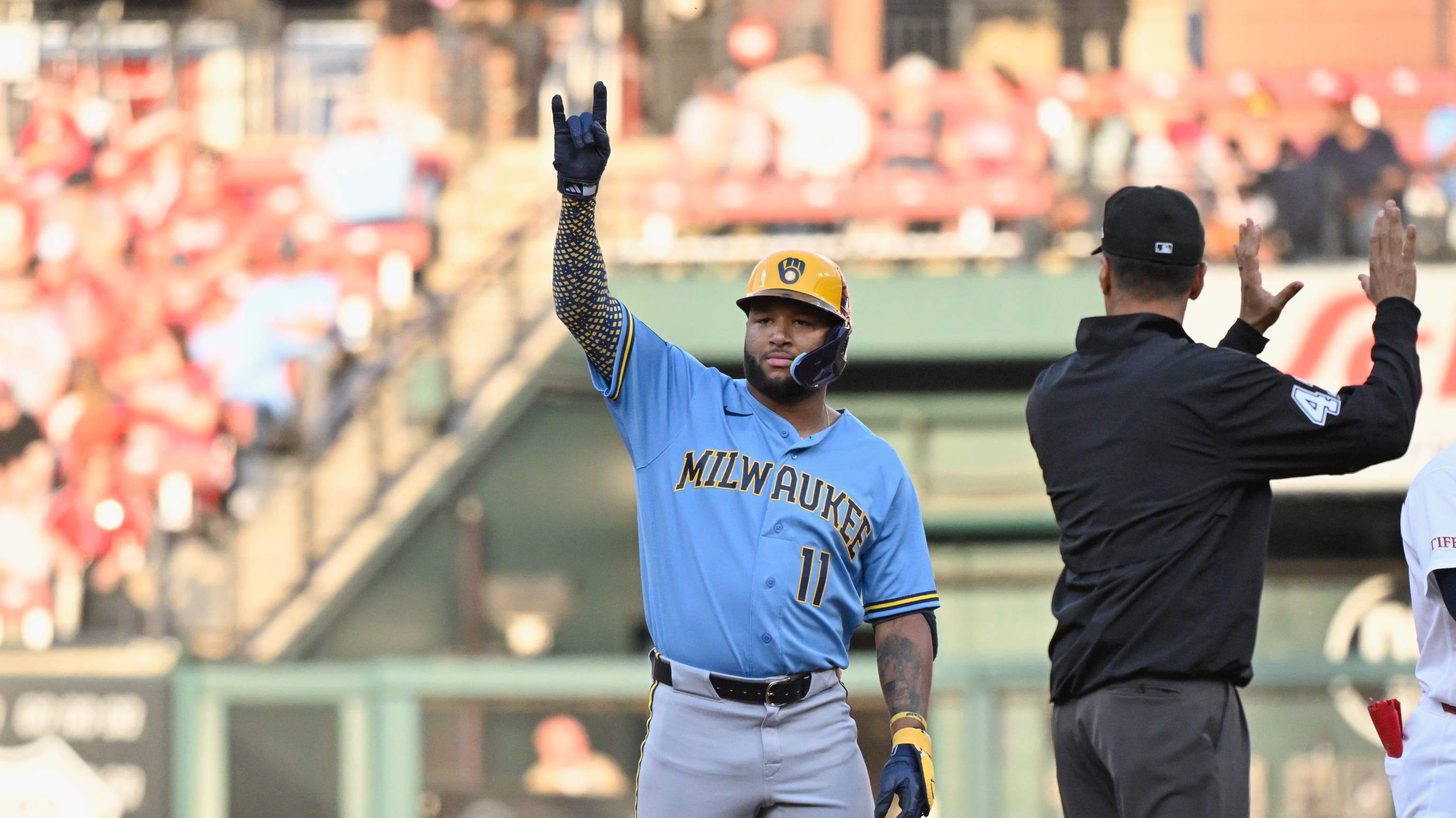Jackson Chourio de 4-4 con boleto ante San Luis
