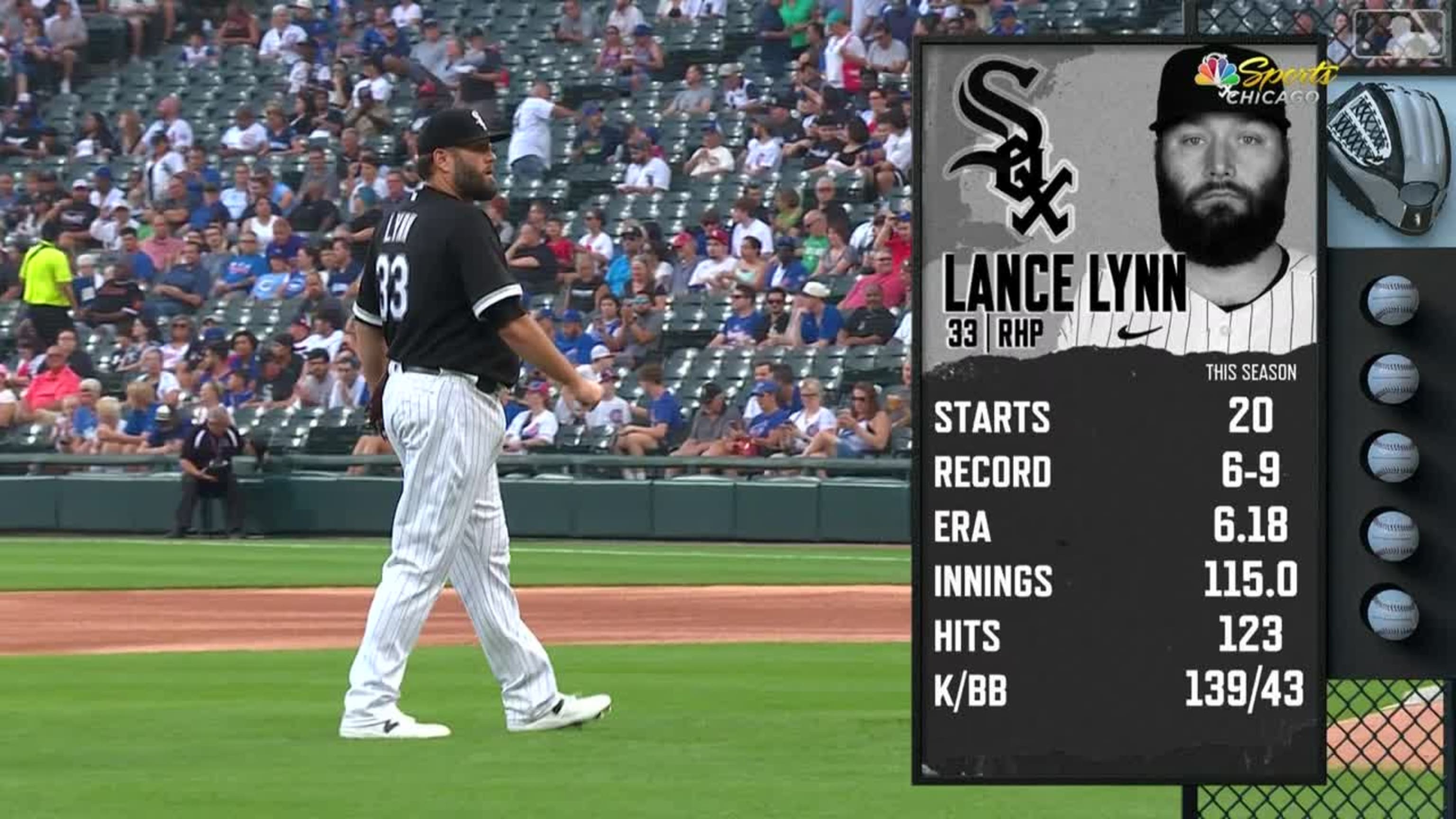 Lance Lynn reparte 5 ponches