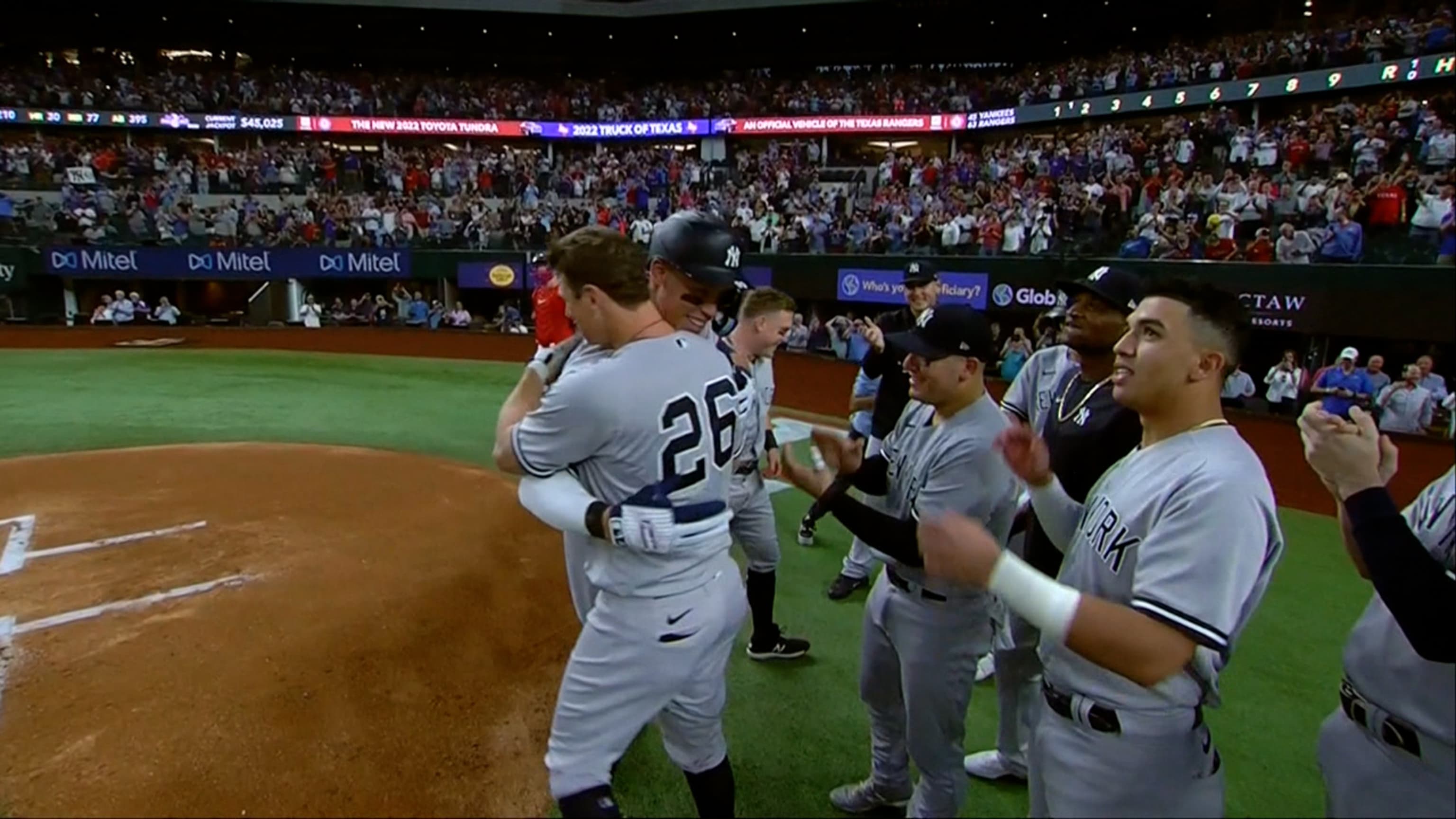 Jonrón #62 de Aaron Judge