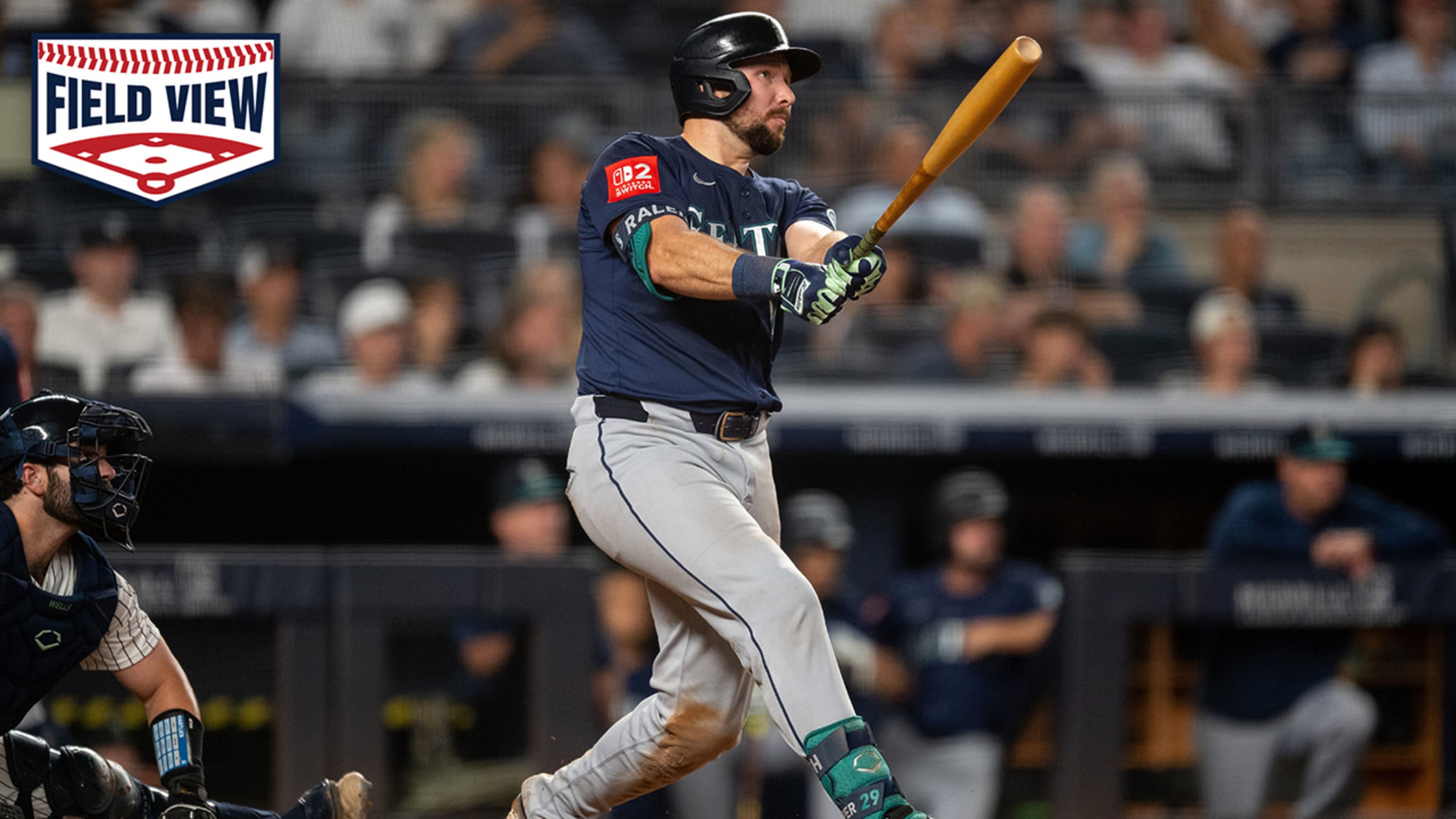 Desde el terreno: Cal Raleigh da HR de dos carreras