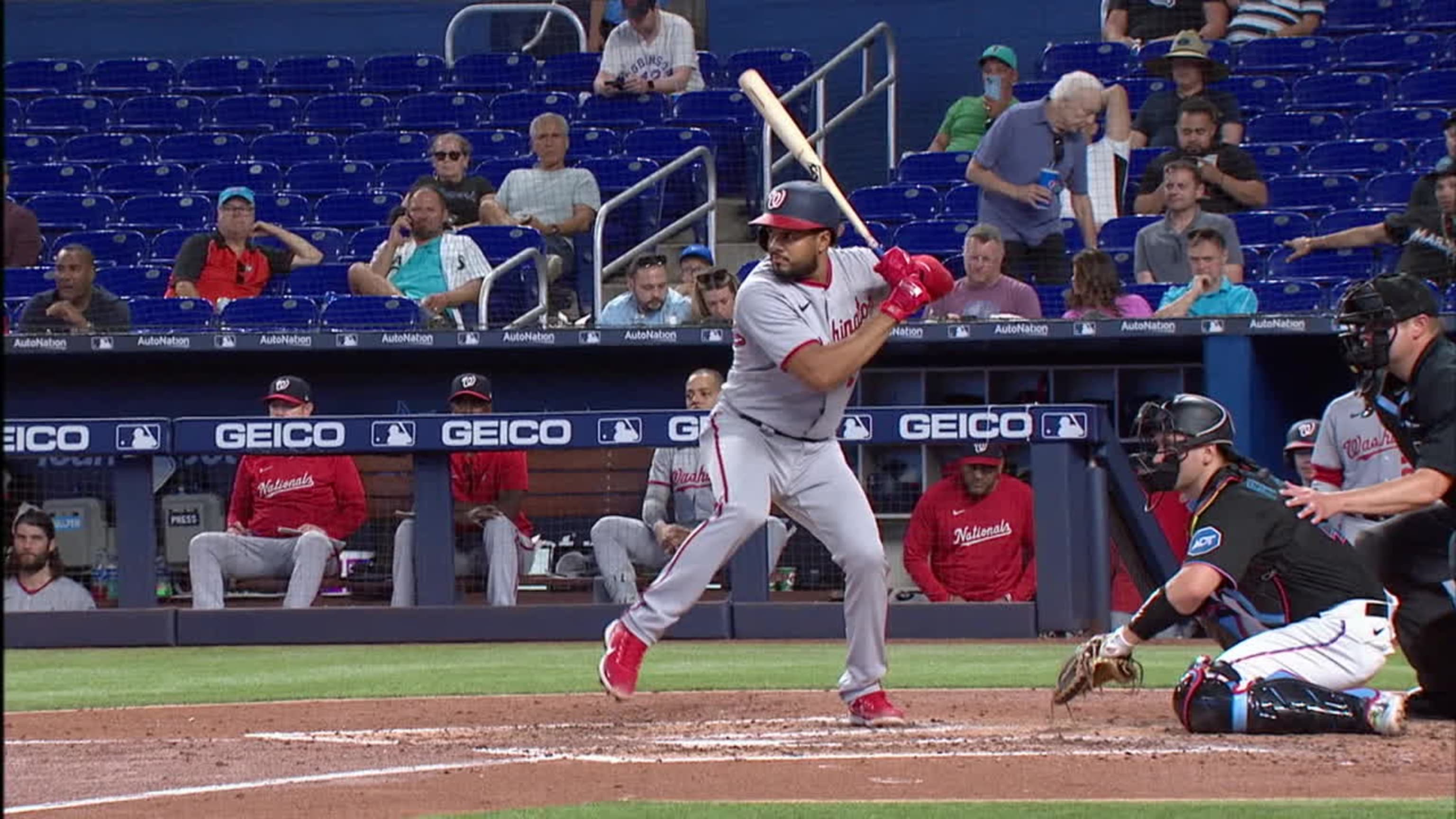 Eury Perez earns first career win as Marlins sweep Nats