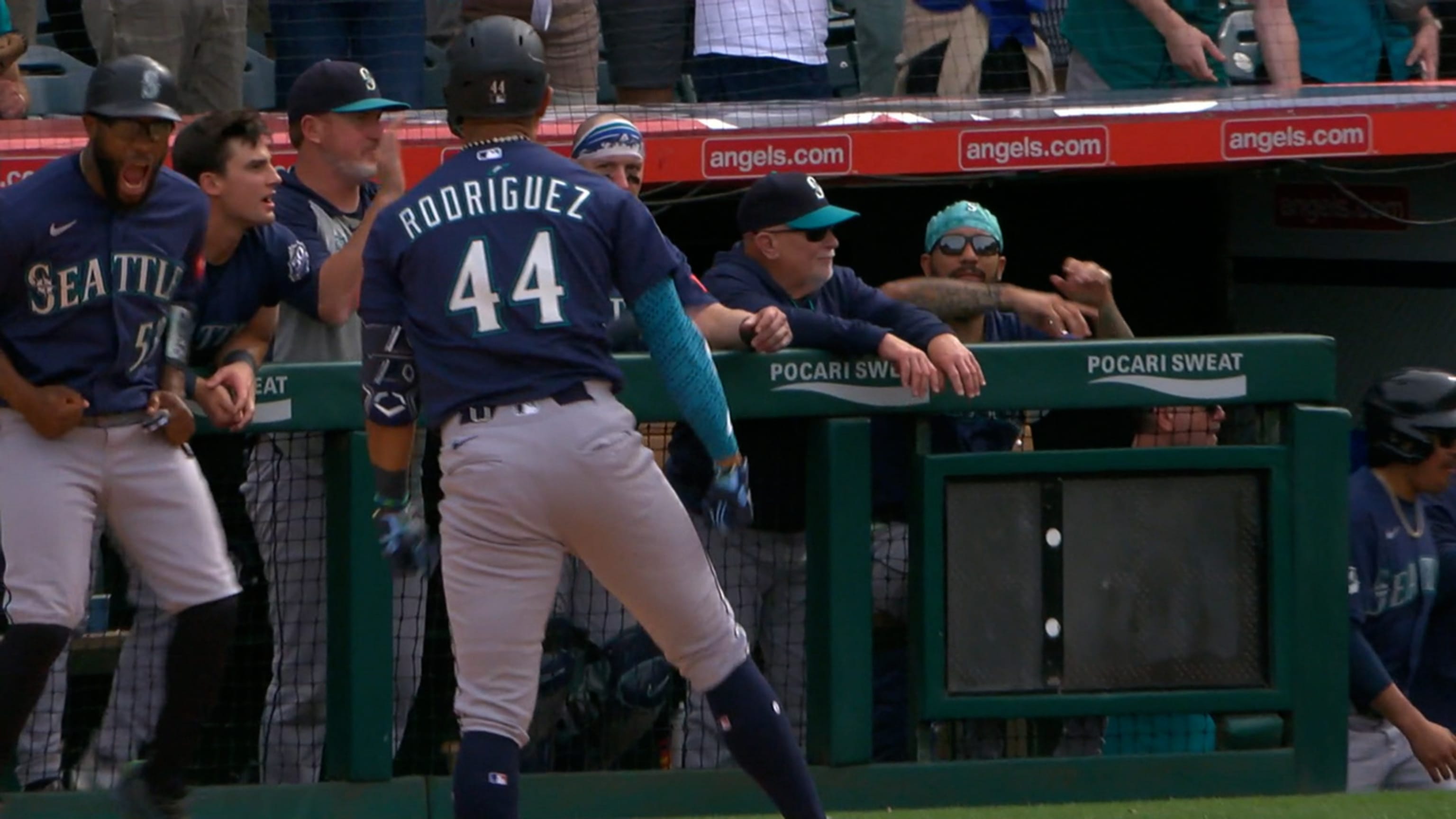 Julio Rodríguez's RBI single