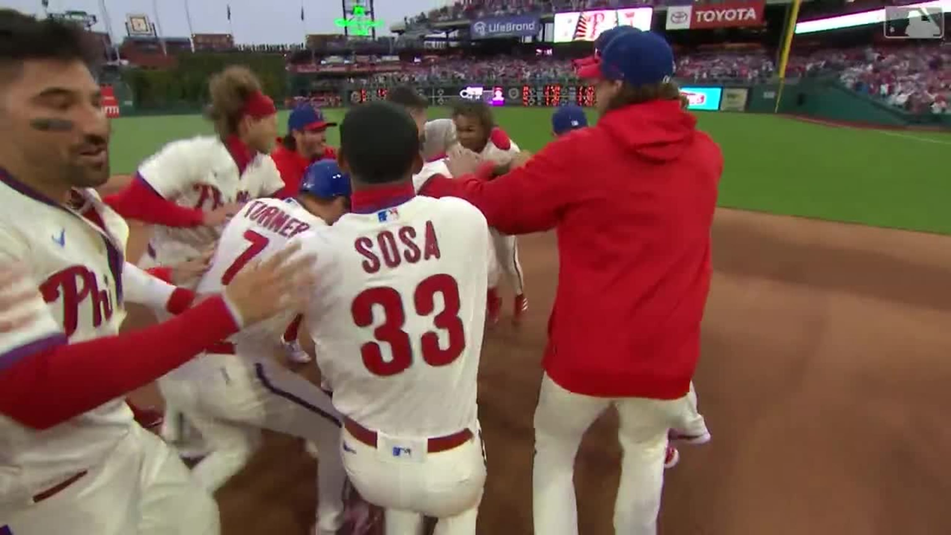 Video: Bryson Stott beats Angels with walk-off home run in huge comeback