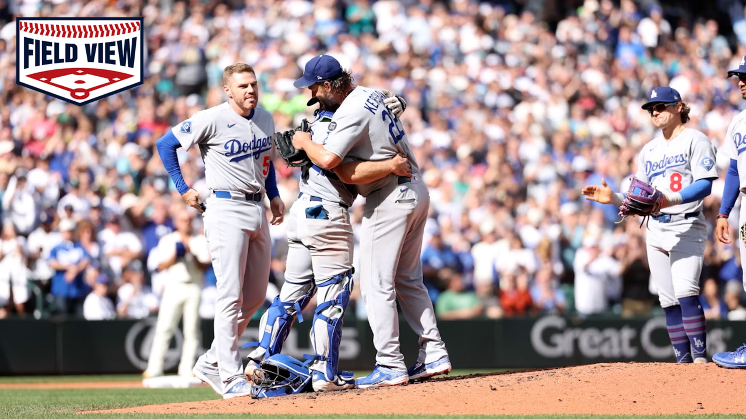 カーショウ、レギュラーシーズン最終登板、投手交代ではフリーマンが