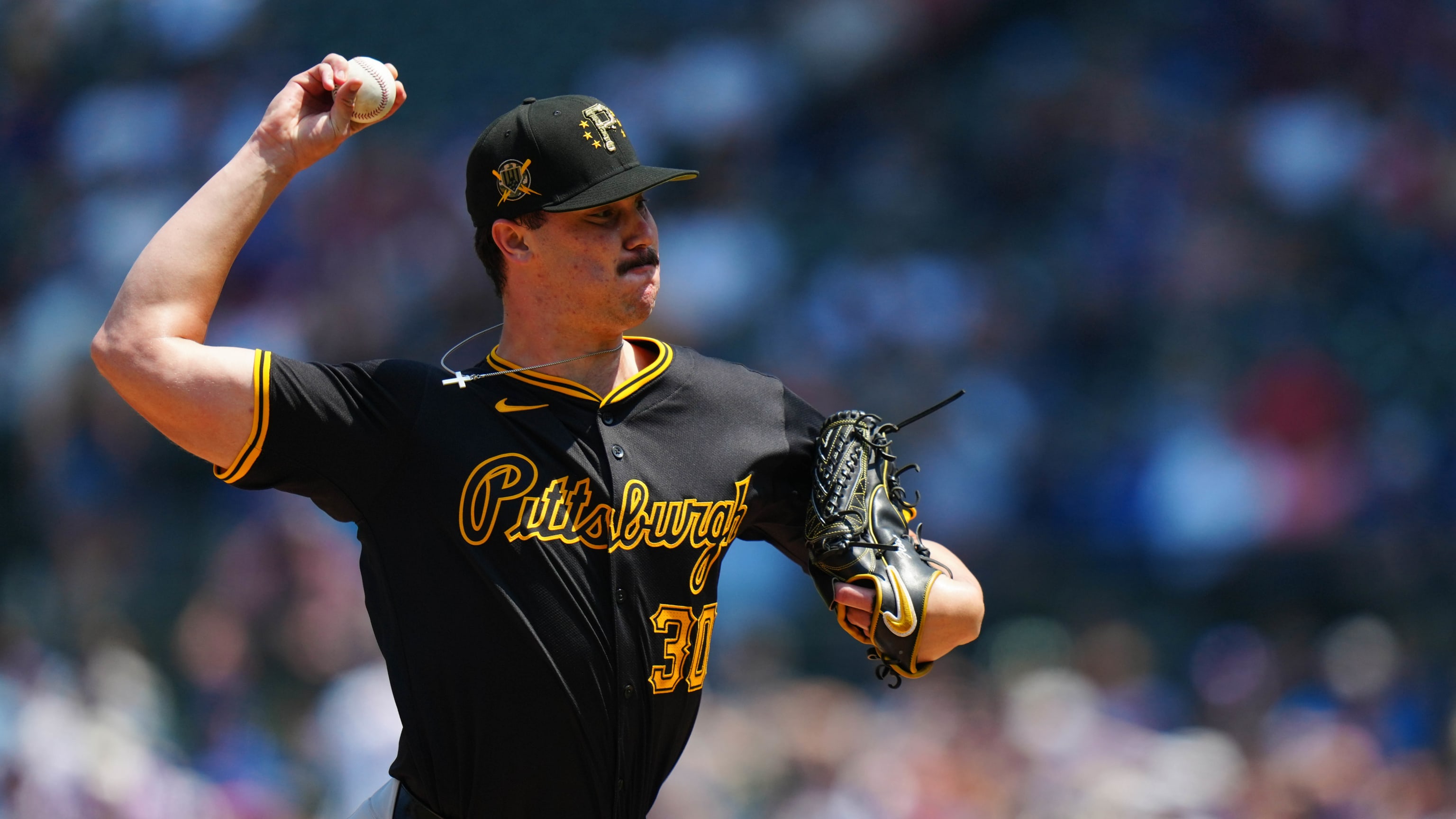 Paul Skenes strikes out seventh straight batter