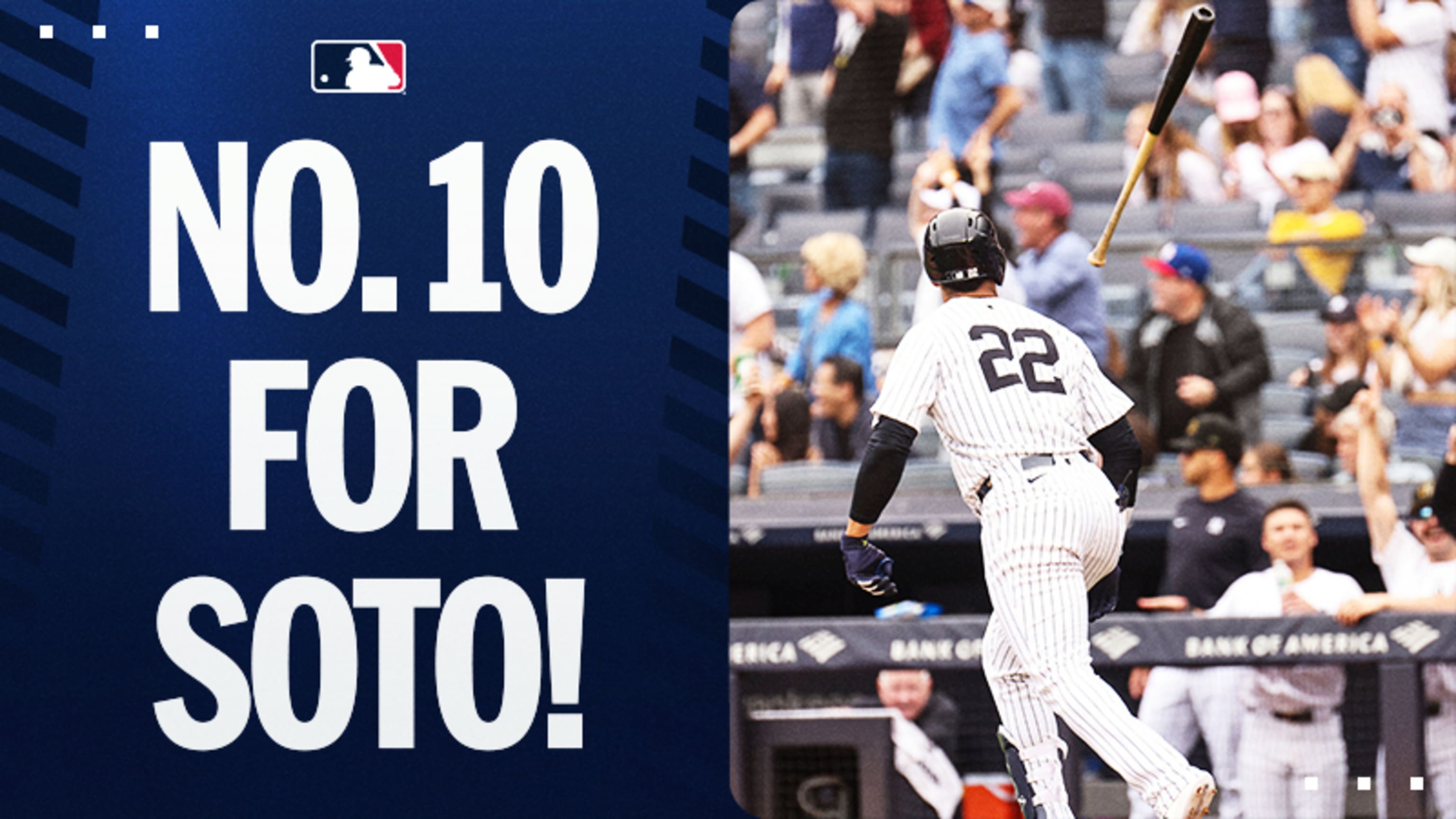 Juan Soto llega a 10 jonrones