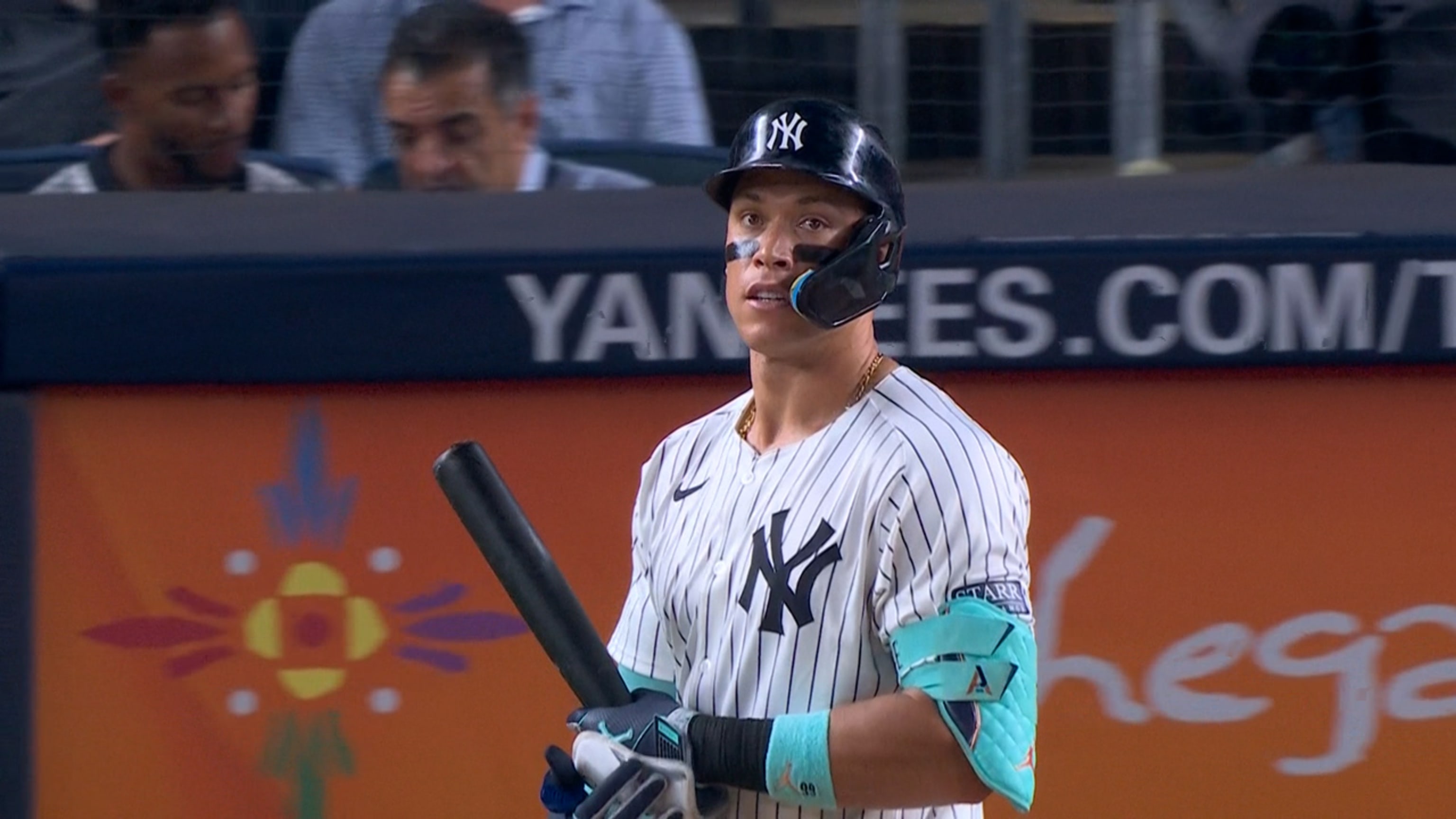 Aaron Judge walks four times against the Mets